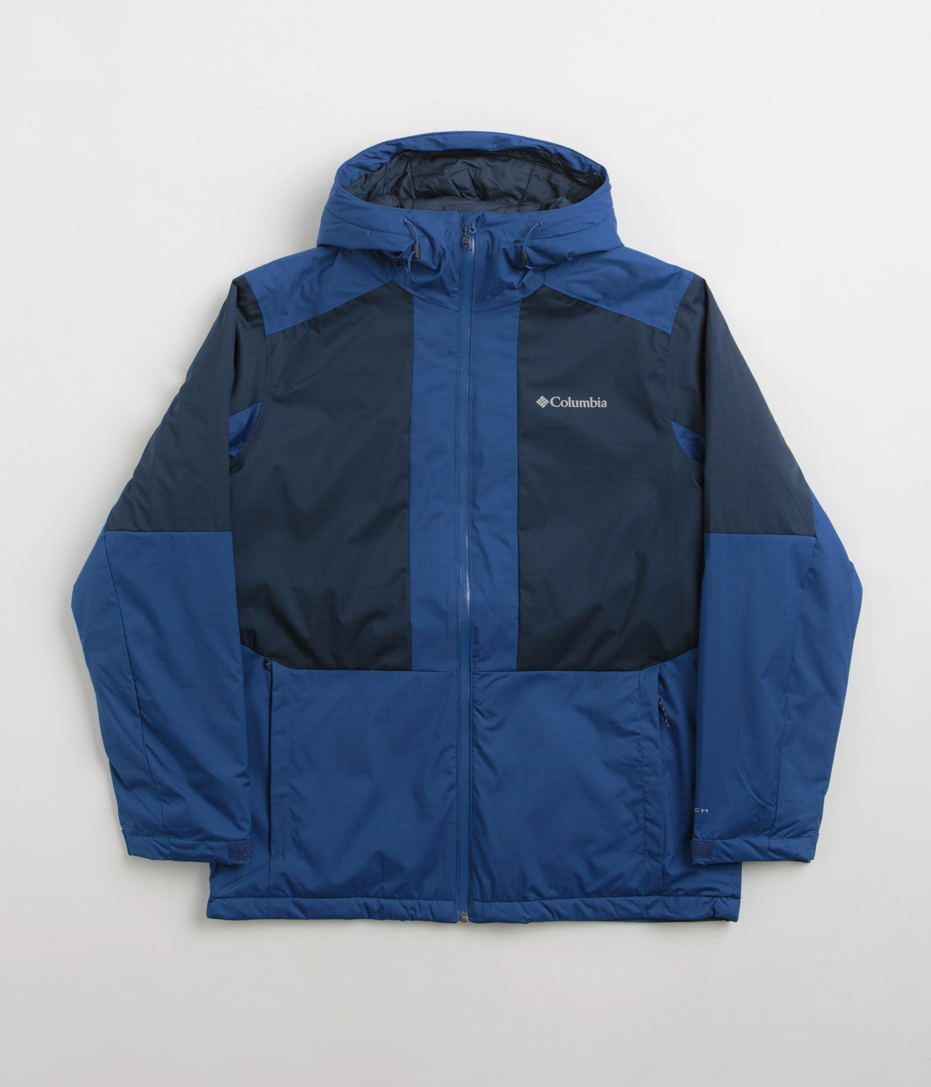 Columbia Point Park II Insulated Jacket - Mountain Blue / Collegiate Navy Windbreaker Style