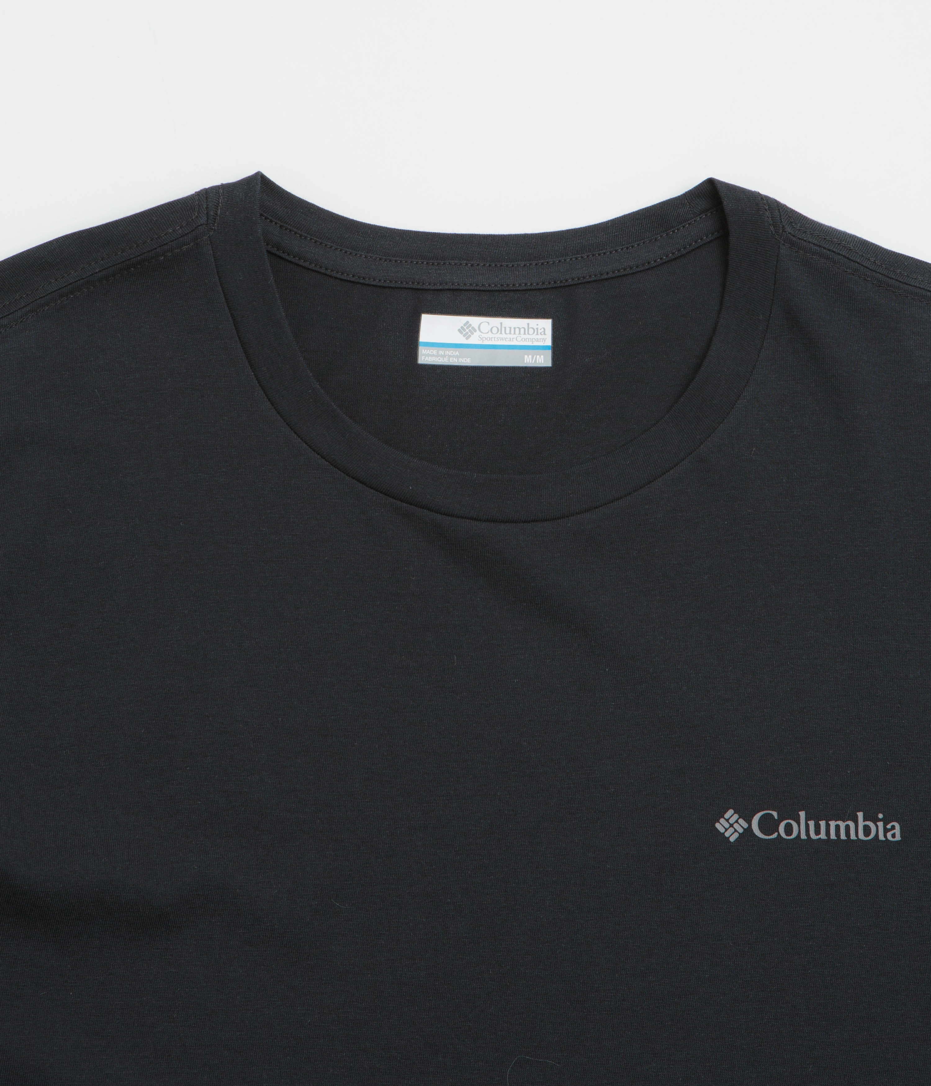Columbia Rapid Ridge Back Graphic II T-Shirt - Black / Amazing Heights slim fit