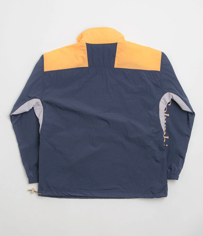 Columbia Riptide II Retro Windbreaker Anorak - Nocturnal / Summer Orange movement