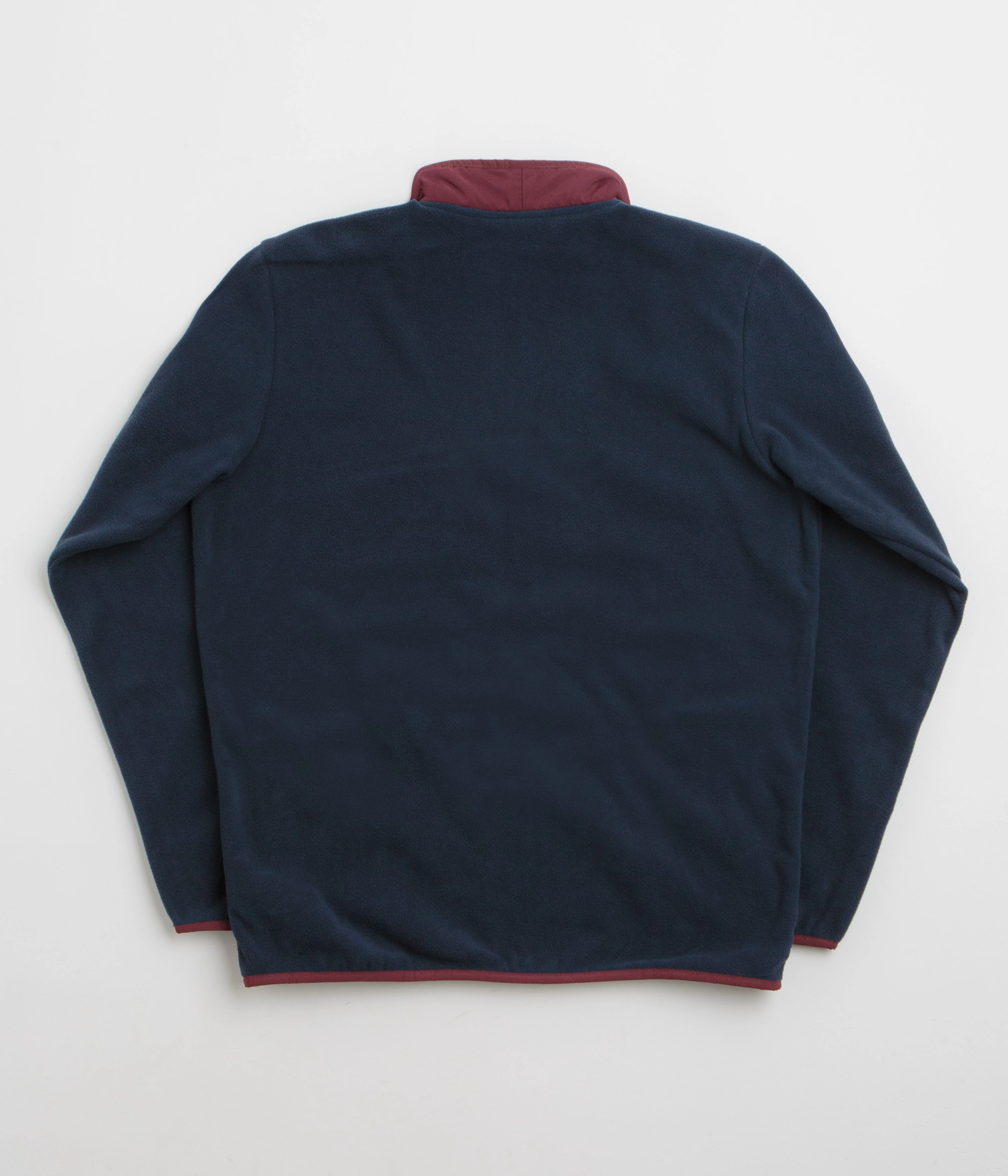 thermal fabric Columbia Sequoia Grove Full Zip Fleece - Rich Wine / Collegiate Navy