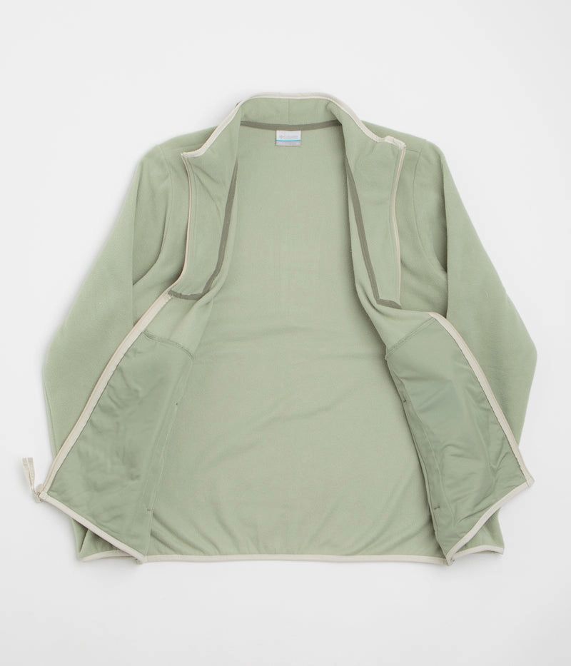 Columbia Sequoia Grove Full Zip Fleece - Safari / Stone Green Heather Texture Travel Fashion