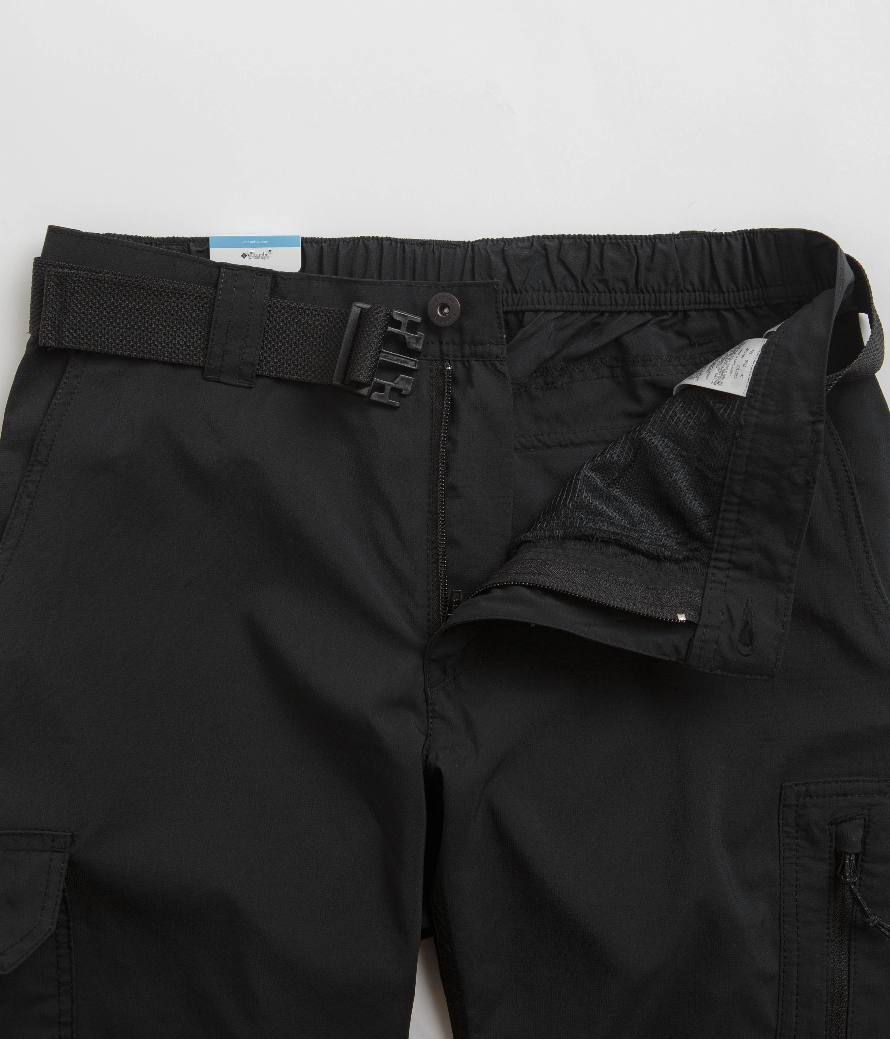 Columbia Silver Ridge Utility Pants - Black Core Cut Polished Look