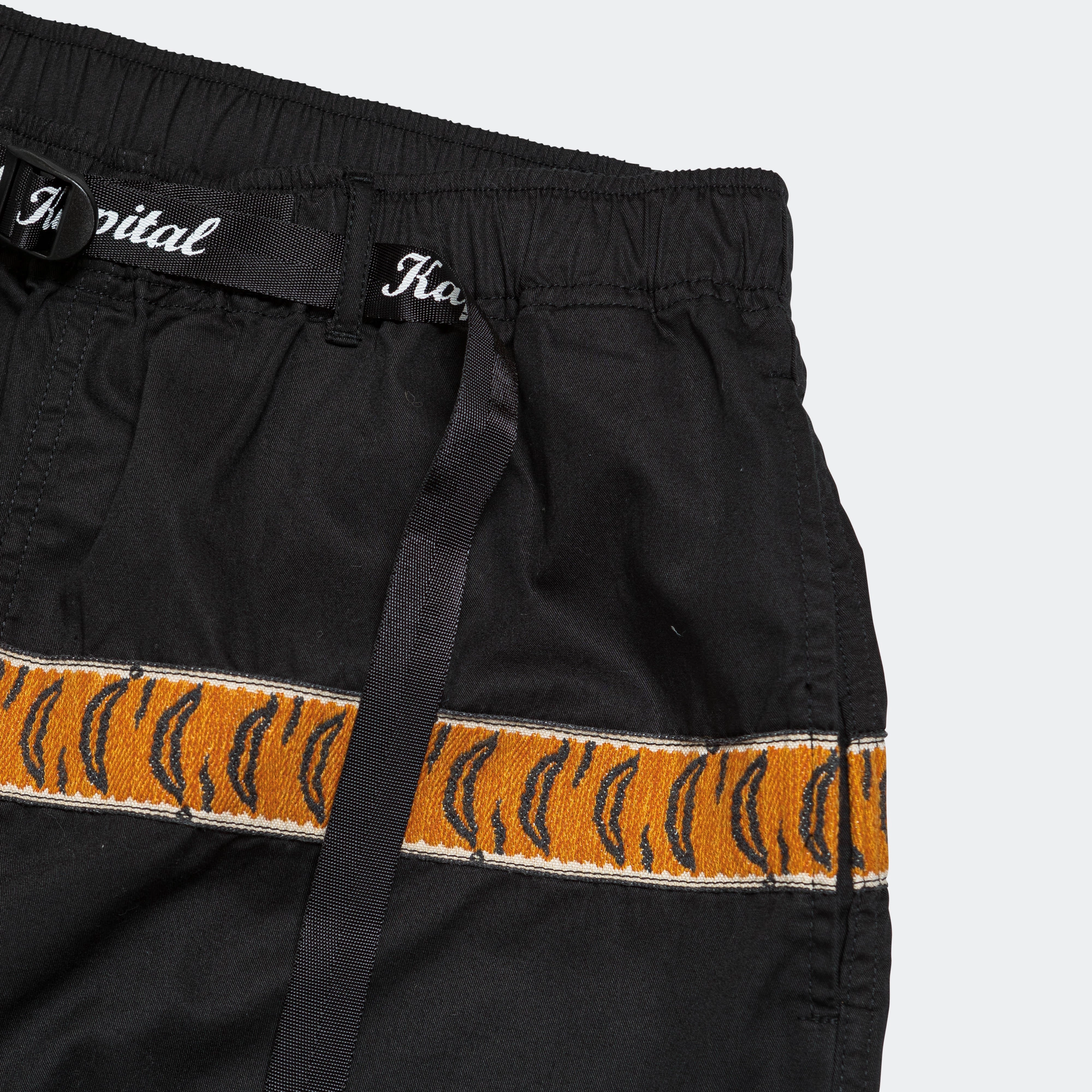 Combed Burberry ECO BAKA EASY Pants - Black High Rise Comfortable Waistband