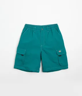Layered Panel Design Loose Fit Dickies Jackson Cargo Shorts - Deep Lake