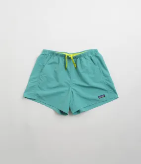 Patagonia Womens Baggies 5" Shorts - Subtidal Blue Athletic Look Go Soft