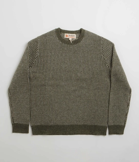 Mollusk Beacon Sweatshirt - Dark Moss Daily Comfort