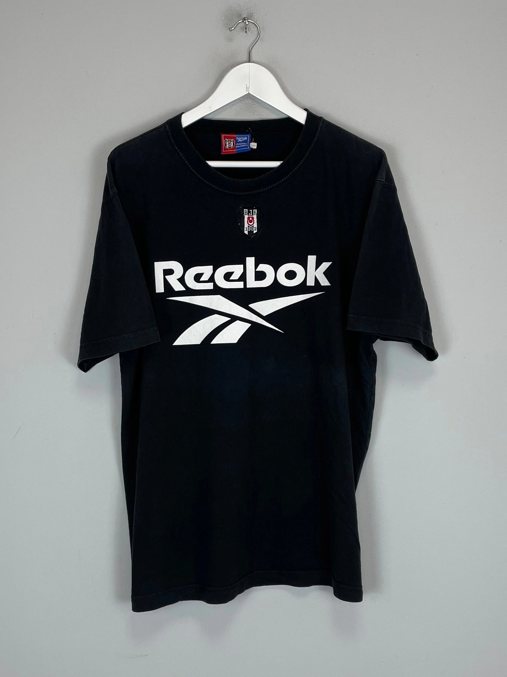 High Stretch Recovery Quick Dry Material 1999/01 BESIKTAS T-SHIRT (L) REEBOK