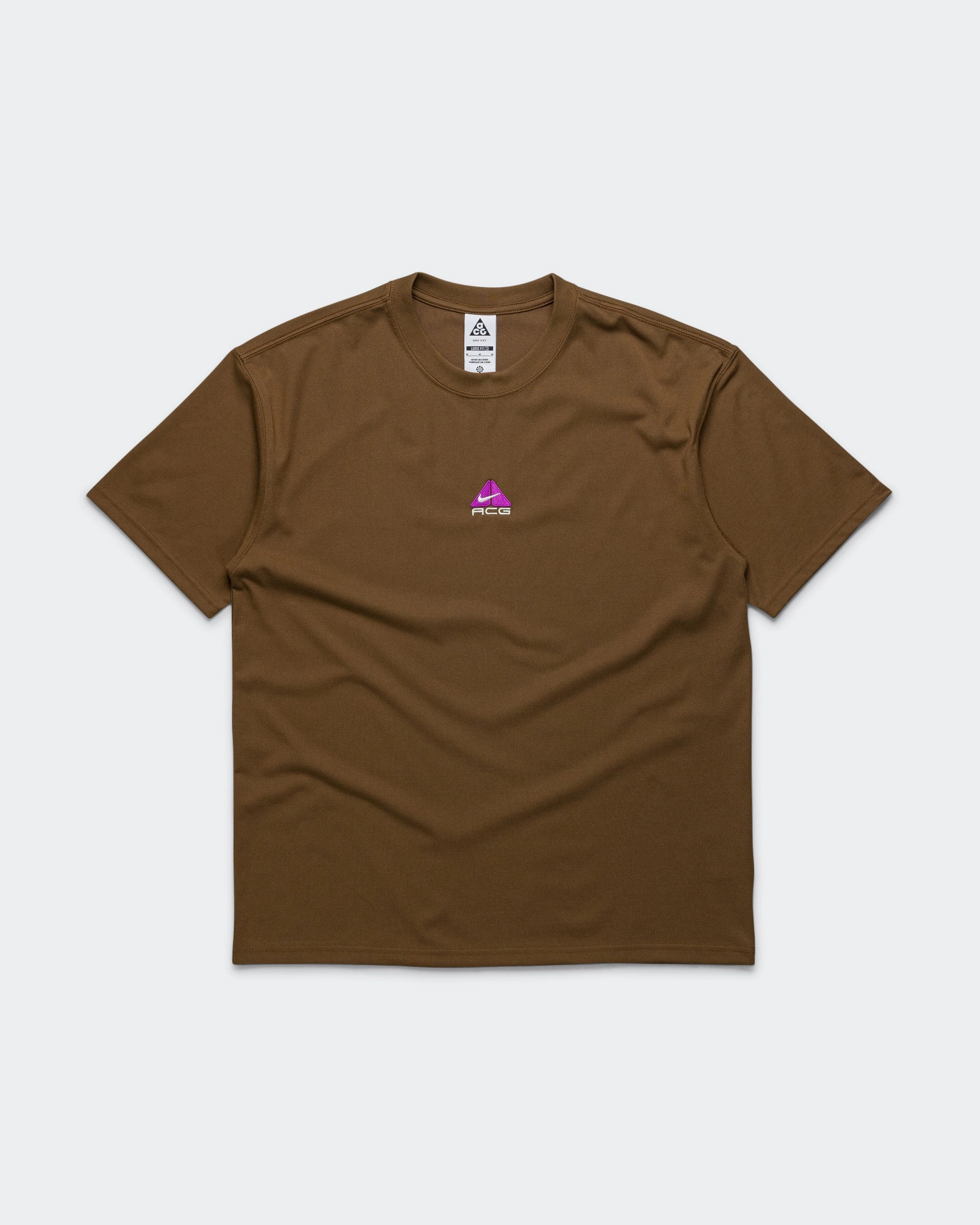 LBR Lungs SS Tee - Mosswood Brown Fashion and Comfort spandex blend