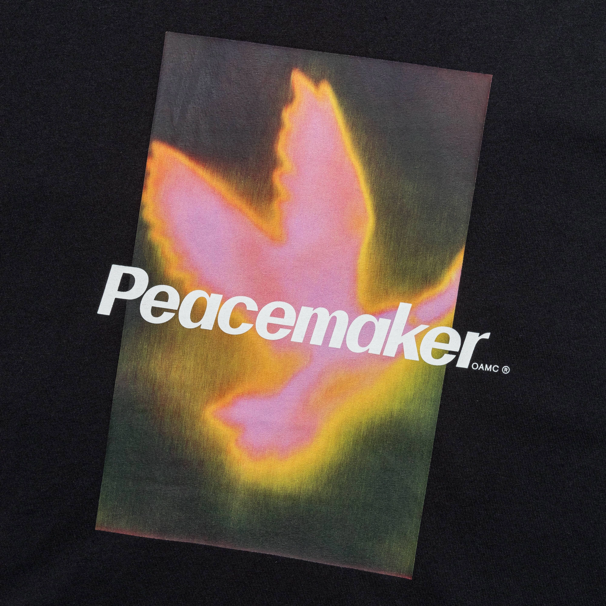 Peacemaker Bird SS Tshirt - Black V-Neck