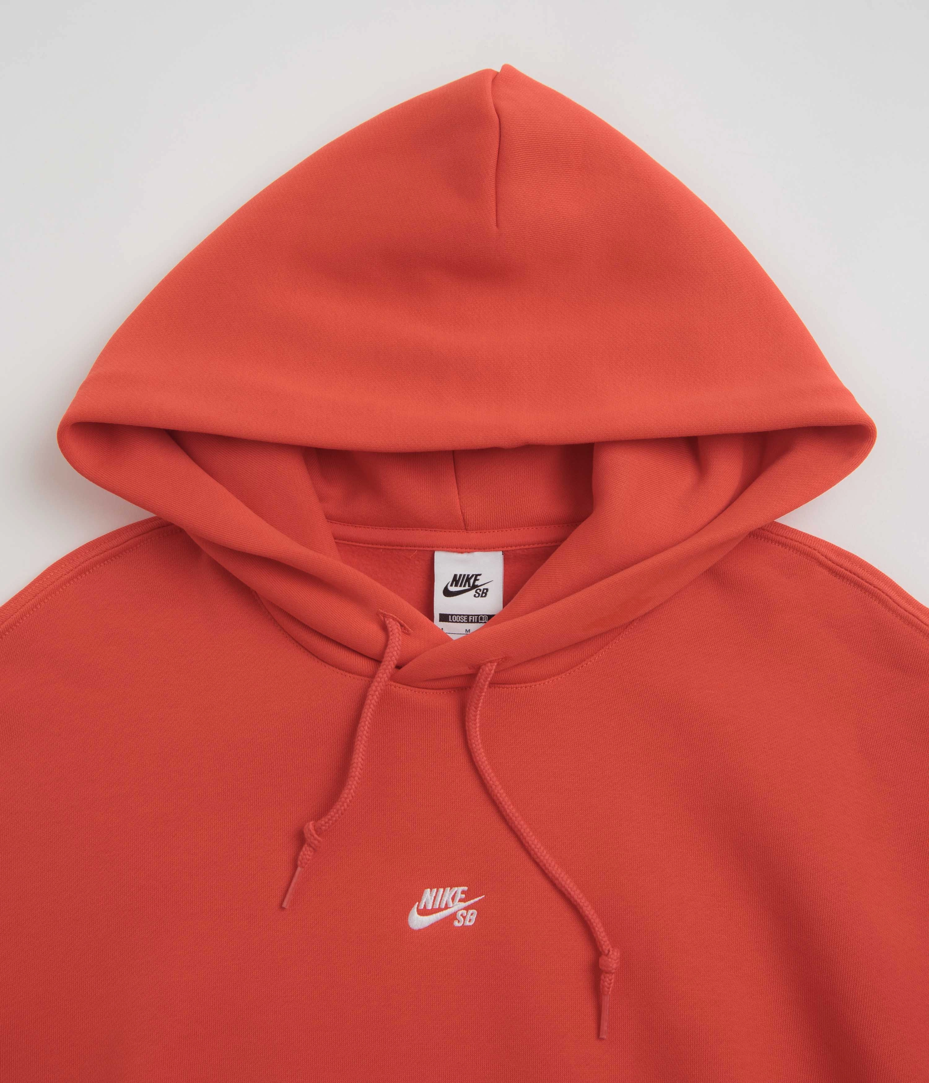 Nike SB Sleeve Graphic Hoodie - Light Crimson / White Halloween wear Moisture Wicking Finish