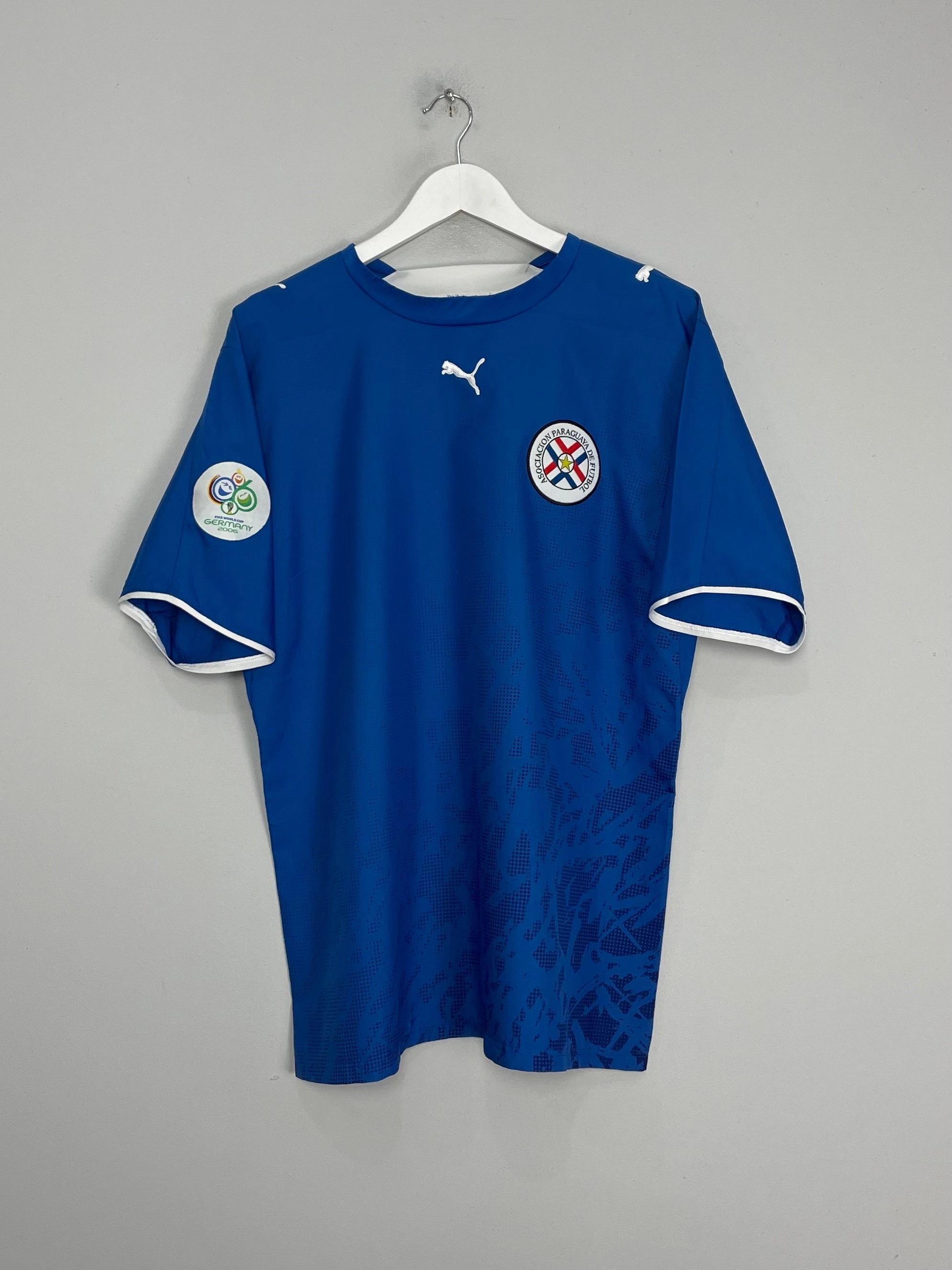 Crisp Look 2006/07 PARAGUAY AWAY SHIRT (L) PUMA