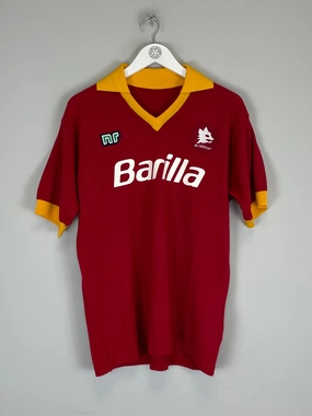 streamlined look 1987/88 Roma #7 *BNWT* Reissue Home Shirt (Multiple Sizes) Ennerre