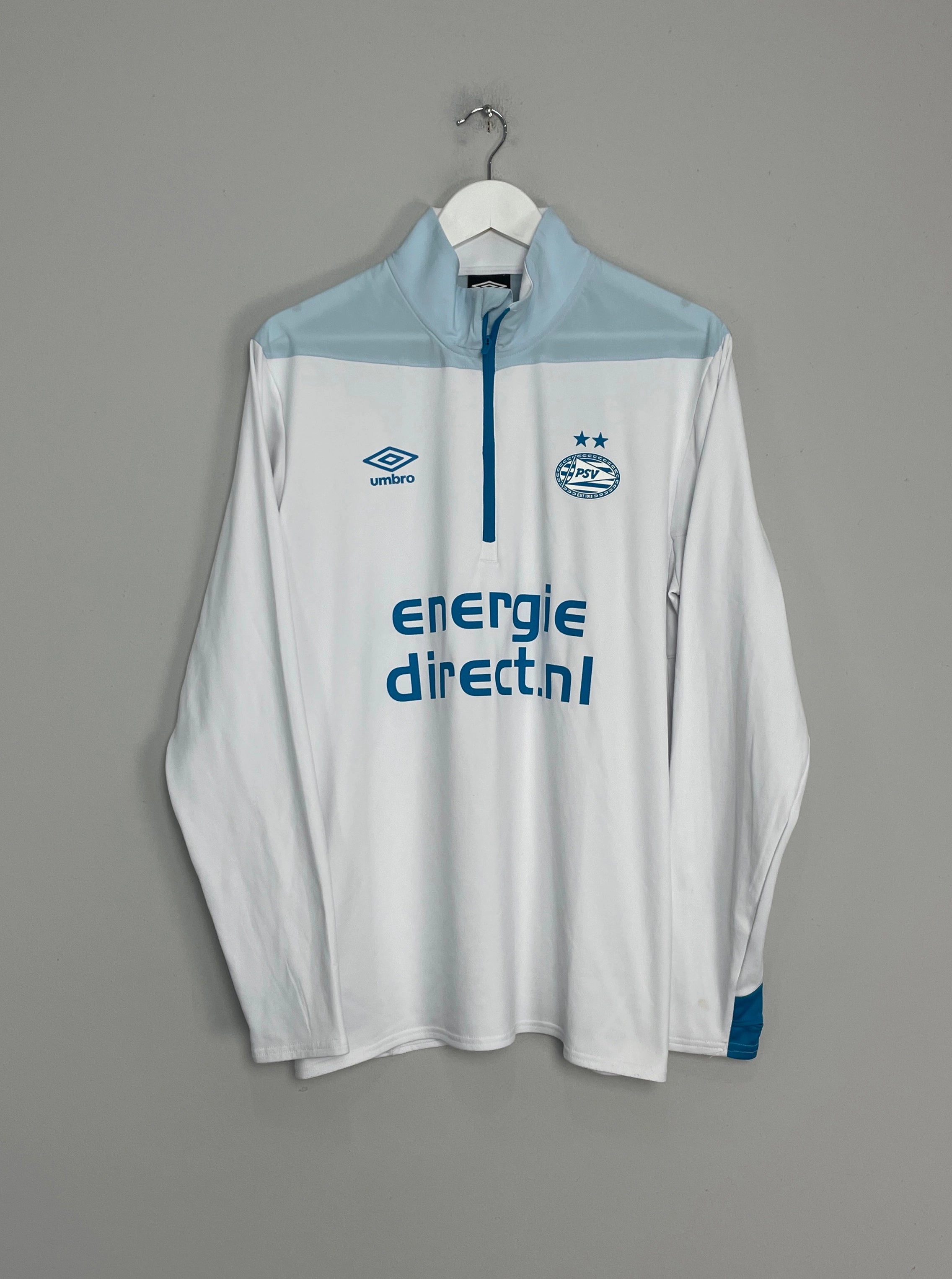 2018/19 PSV 1/4 ZIP TRACKSUIT TOP (L) UMBRO Rugged Design jersey