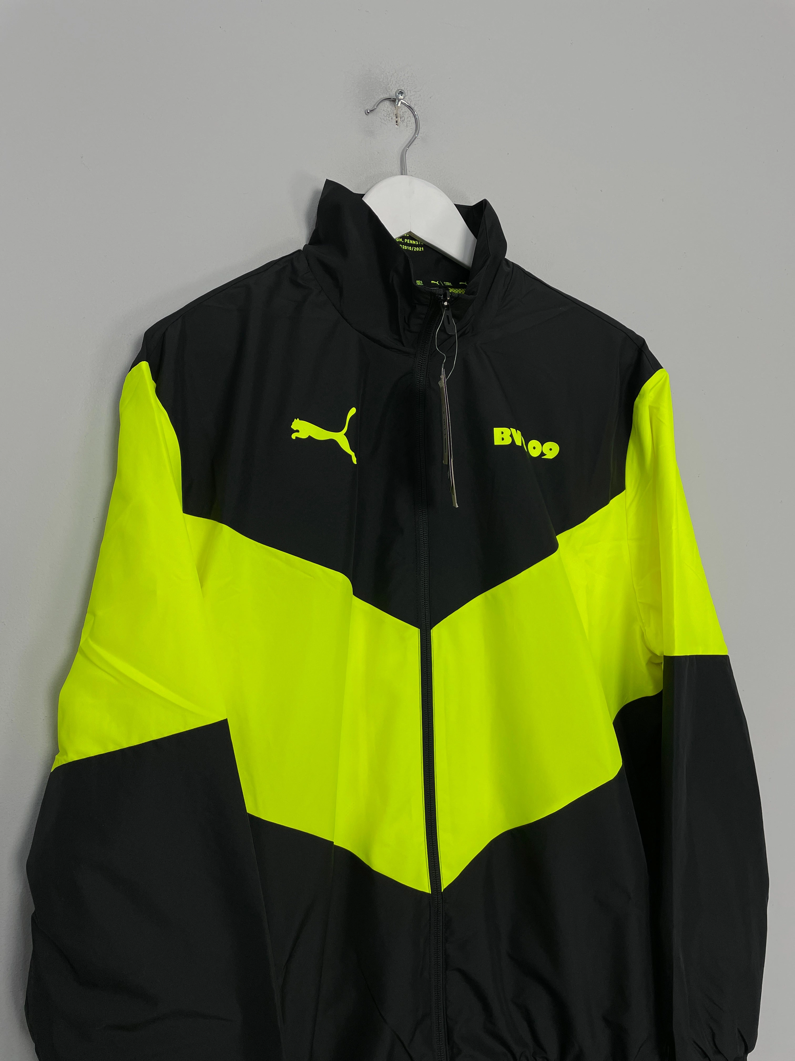 2021/22 Dortmund *BNWT* Pre-match Jacket (Multiple Sizes) Puma AntiSlipWaist beauty parlor