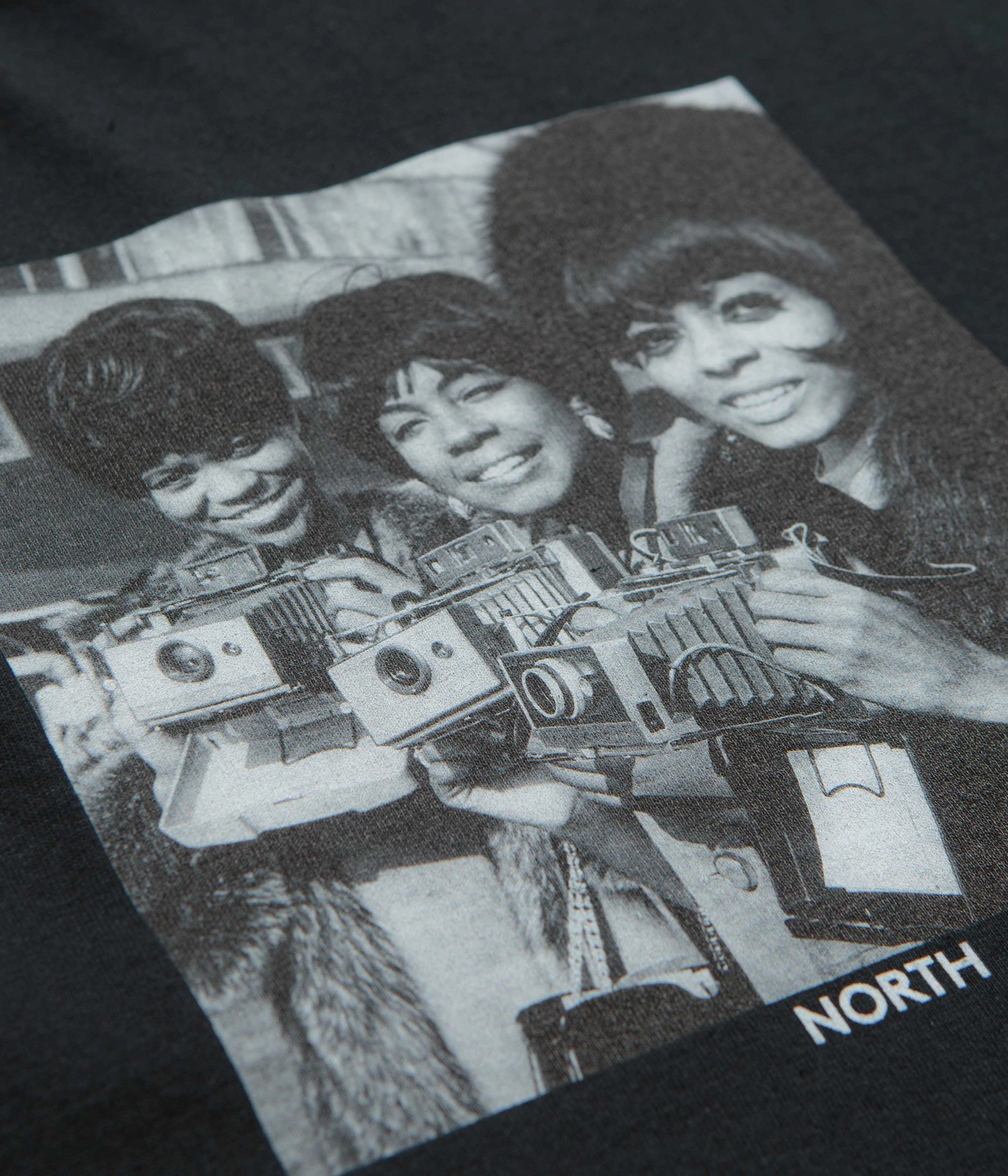 Classic and Comfy North The Supremes T-Shirt - Black