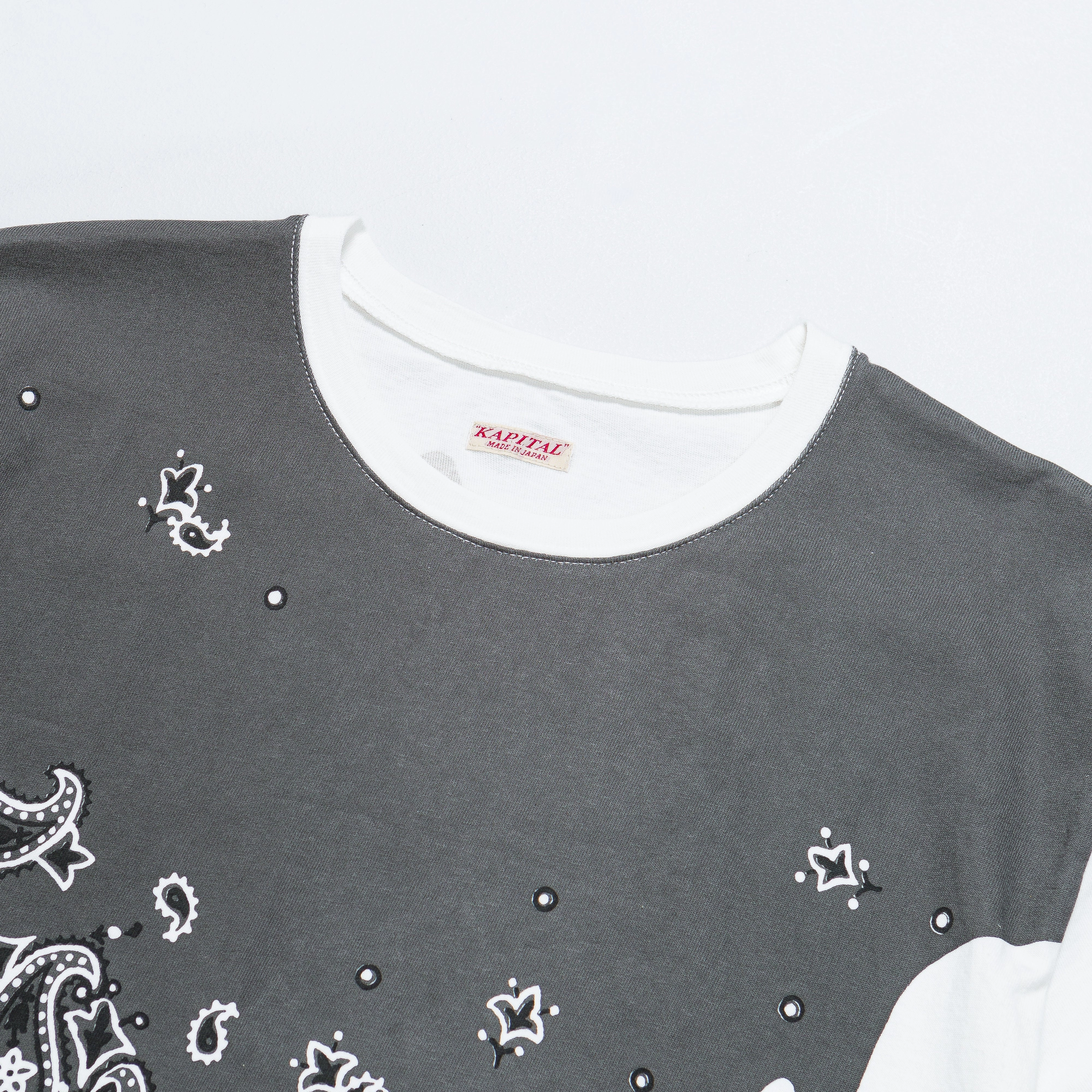 Seasonal Comfort High-Quality Fabric 20/-Jersey Crew T (TOROTORO BANDANA) - IB