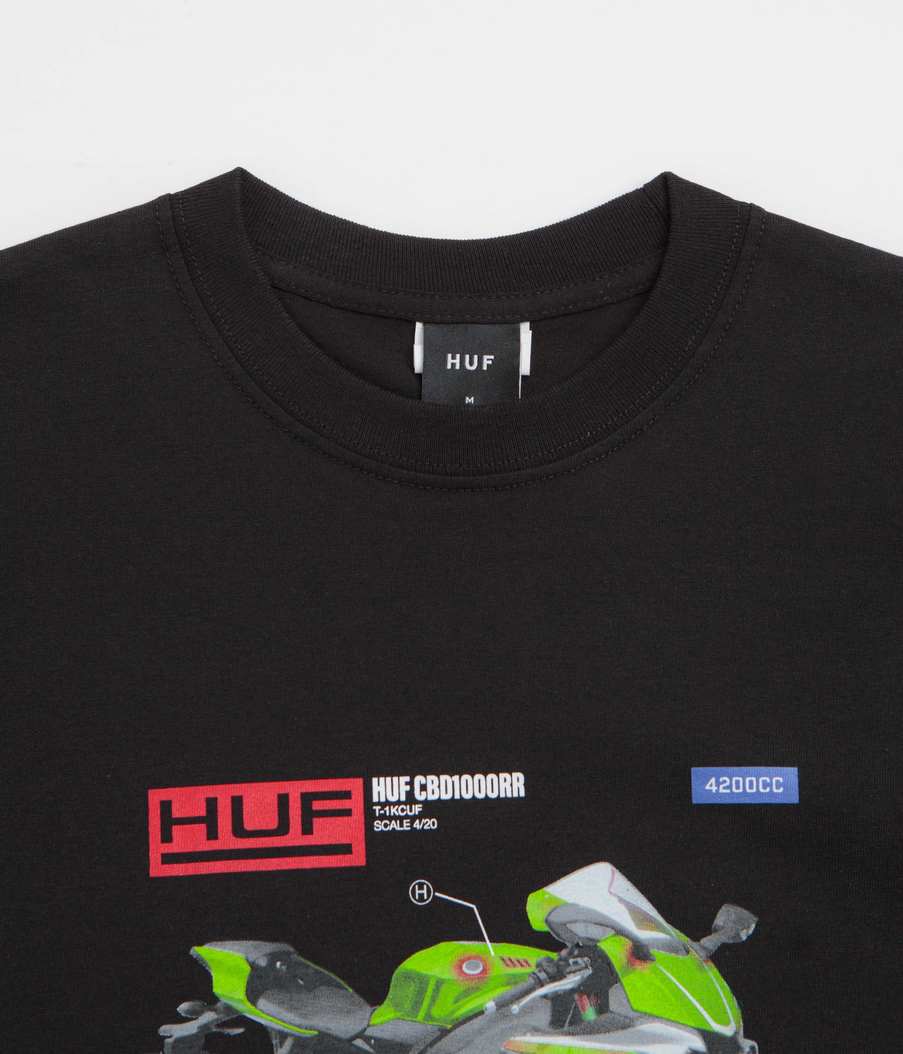 HUF 420 CC T-Shirt - Black Outdoor Trend Look Cycling endurance