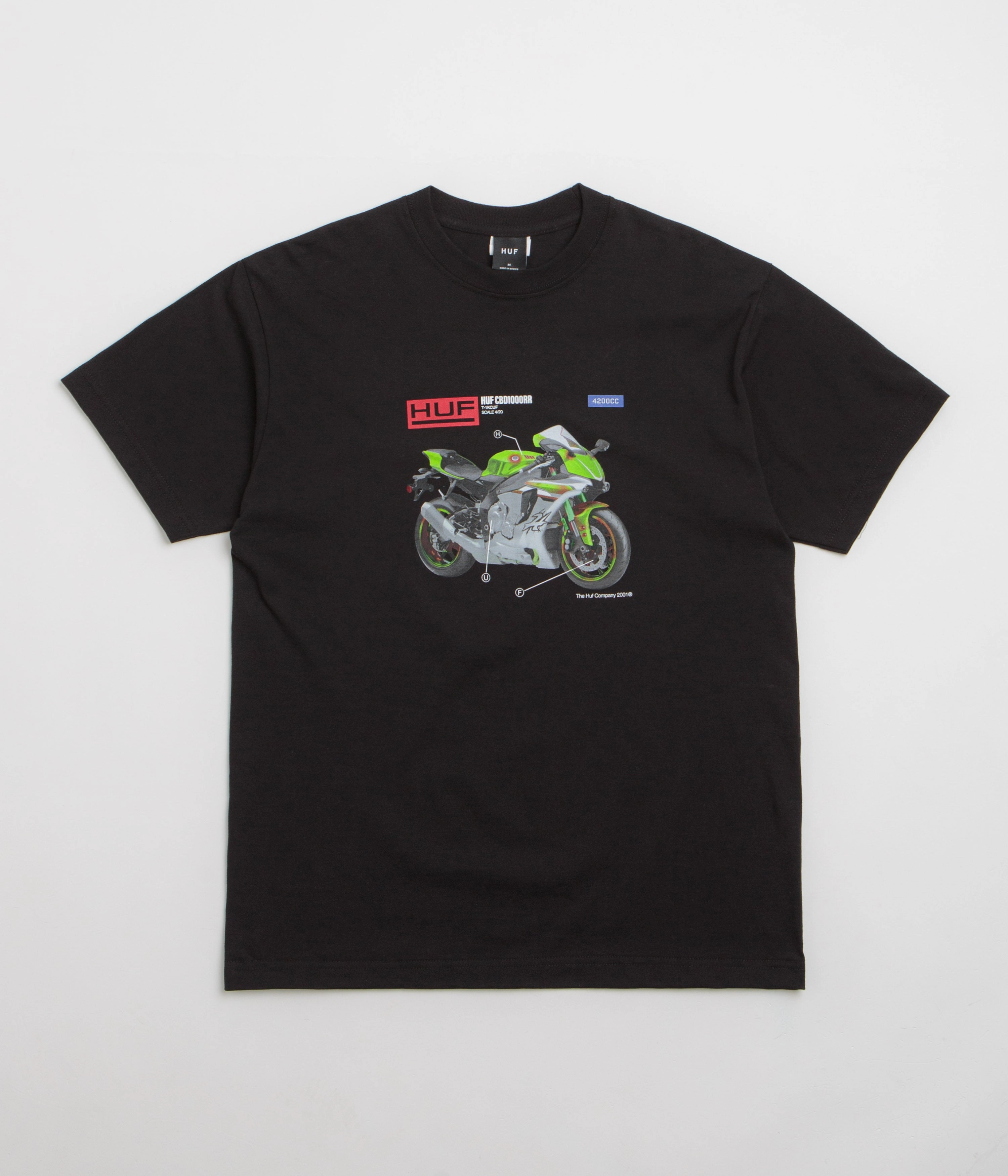 Casual Layers HUF 420 CC T-Shirt - Black