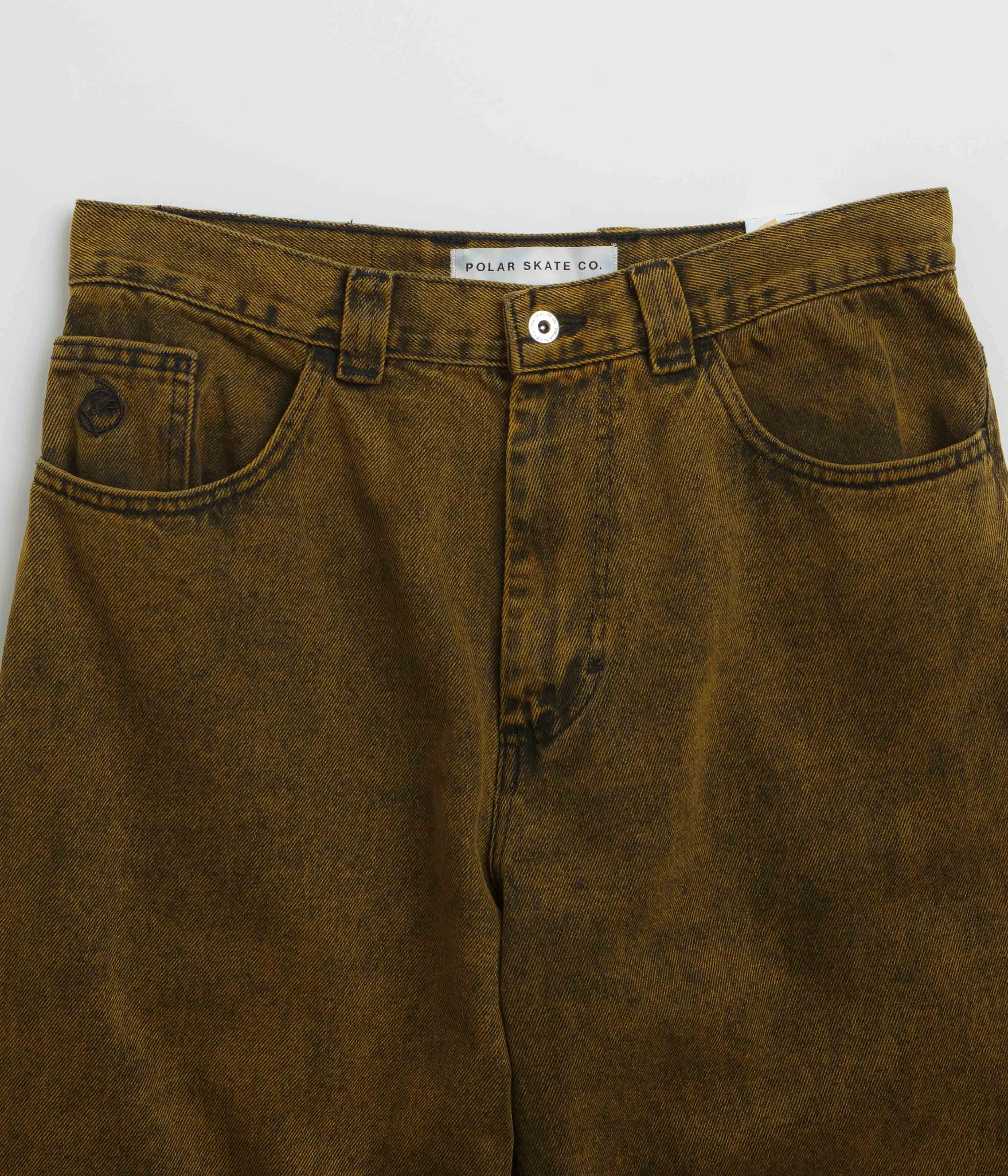 Polar Big Boy Jeans - Yellow Black / Black Year Rounder