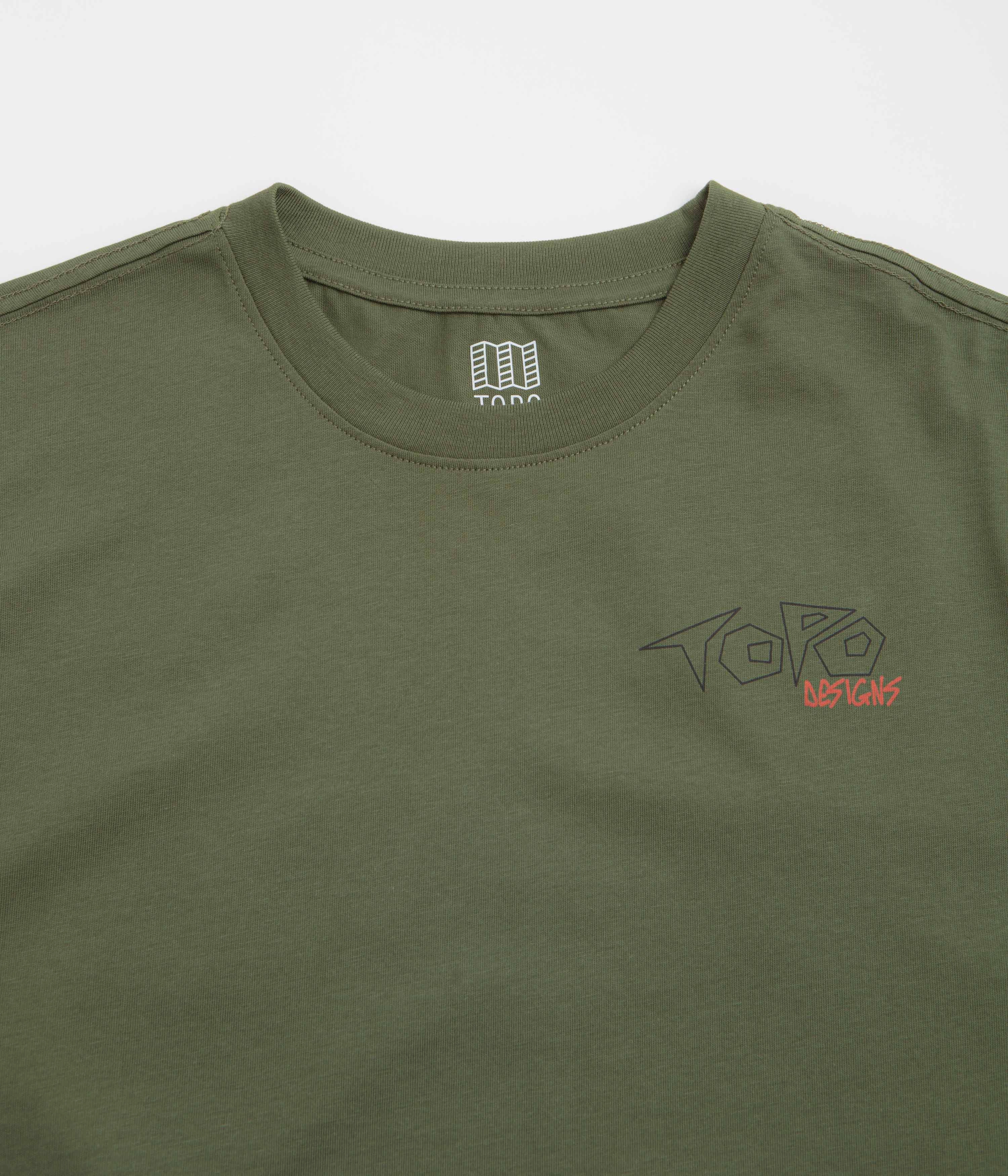 Topo Designs Perspective T-Shirt - Beetle Casual Wear