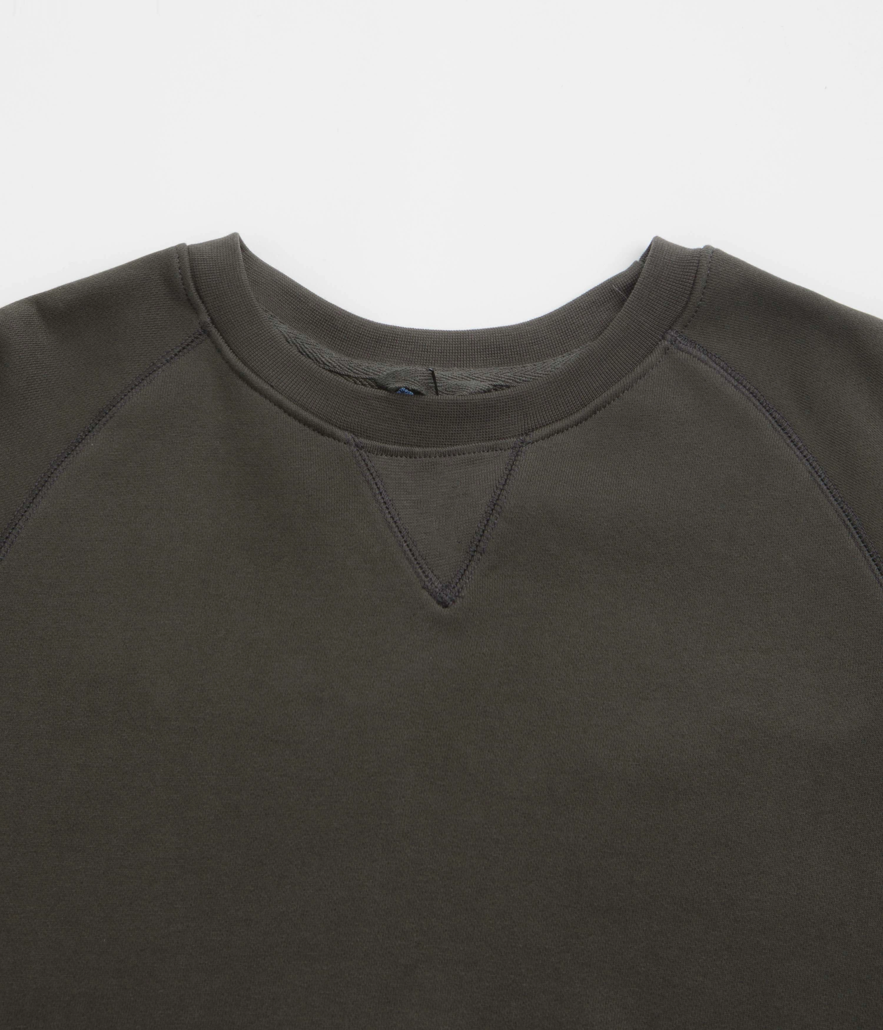 product concert wearability product dancing suitability Uskees 7005 Crewneck Sweatshirt - Faded Black