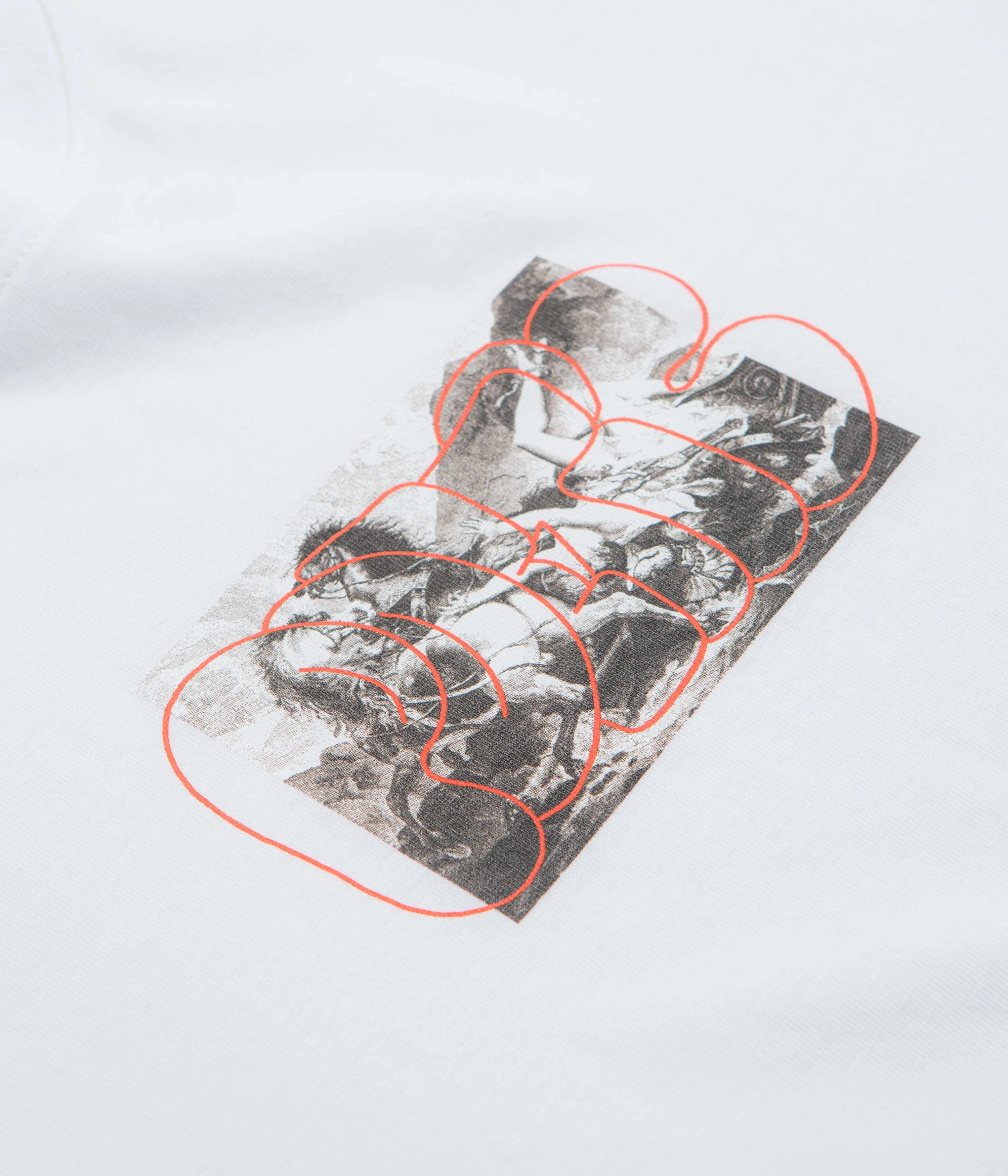 Poetic Collective Horses T-Shirt - White Outdoor Leisure Look