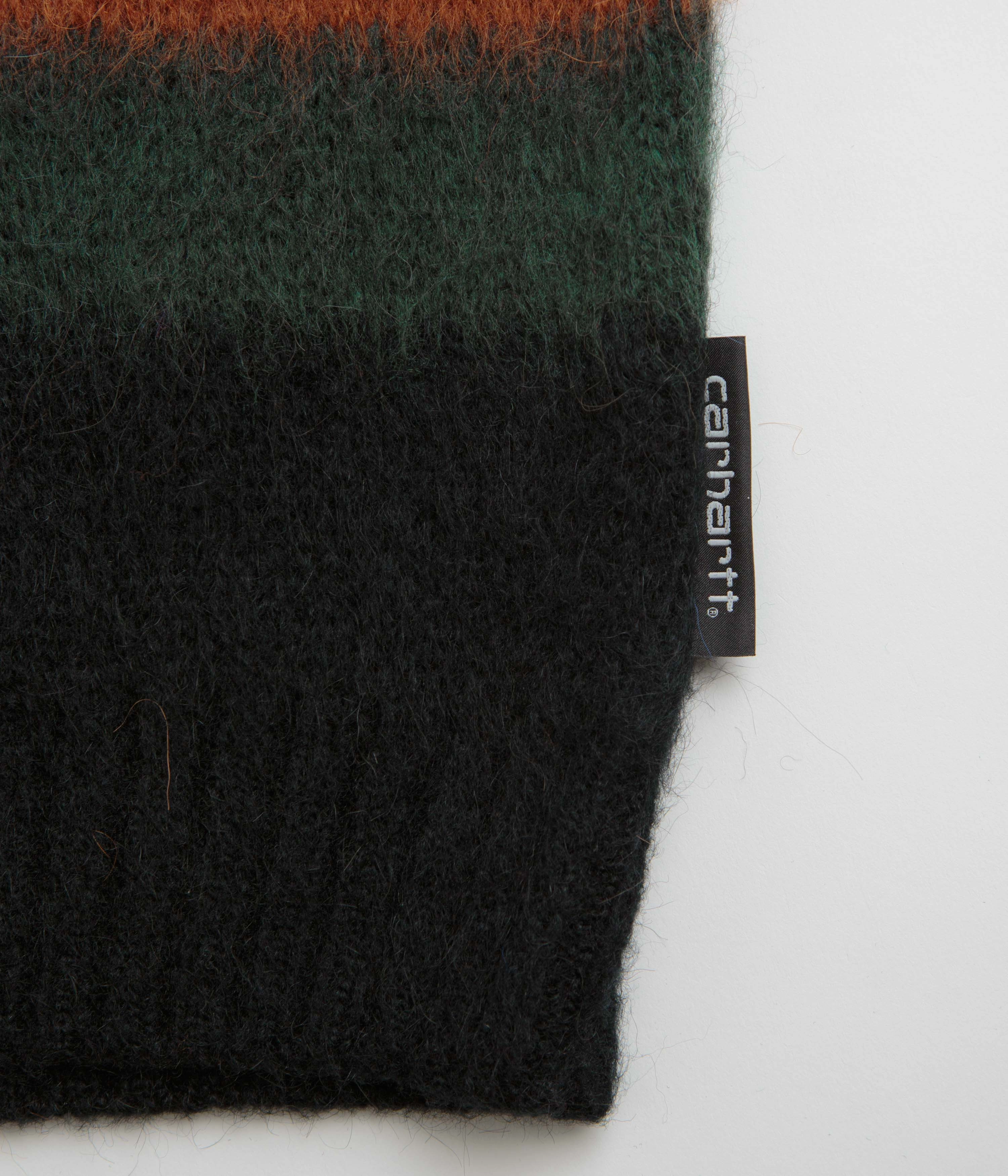 Effortless Wear Comfy Feel Carhartt Merton Crewneck Sweatshirt - Sundling Stripe / Deep Hamilton Brown