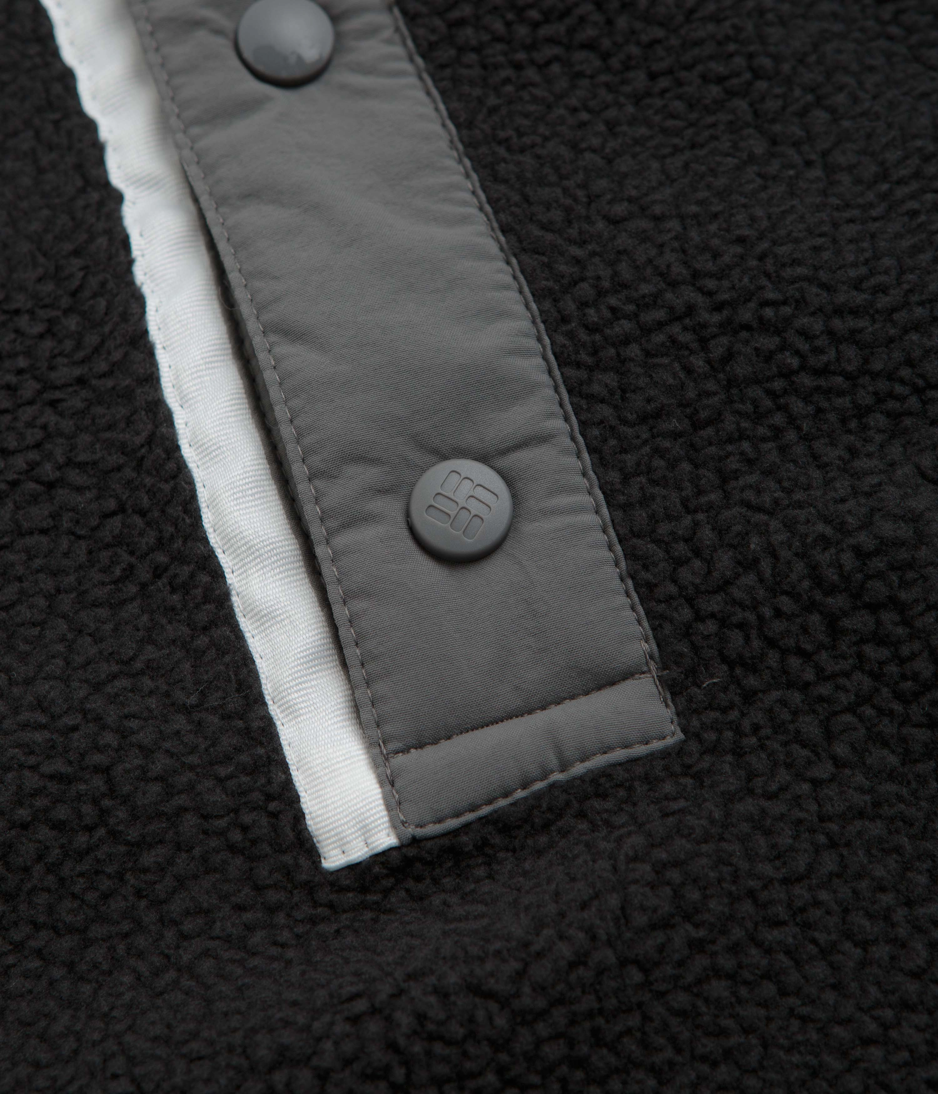 Columbia Helvetia II Half Snap Fleece - Black Cozy Style Active Daily Wear