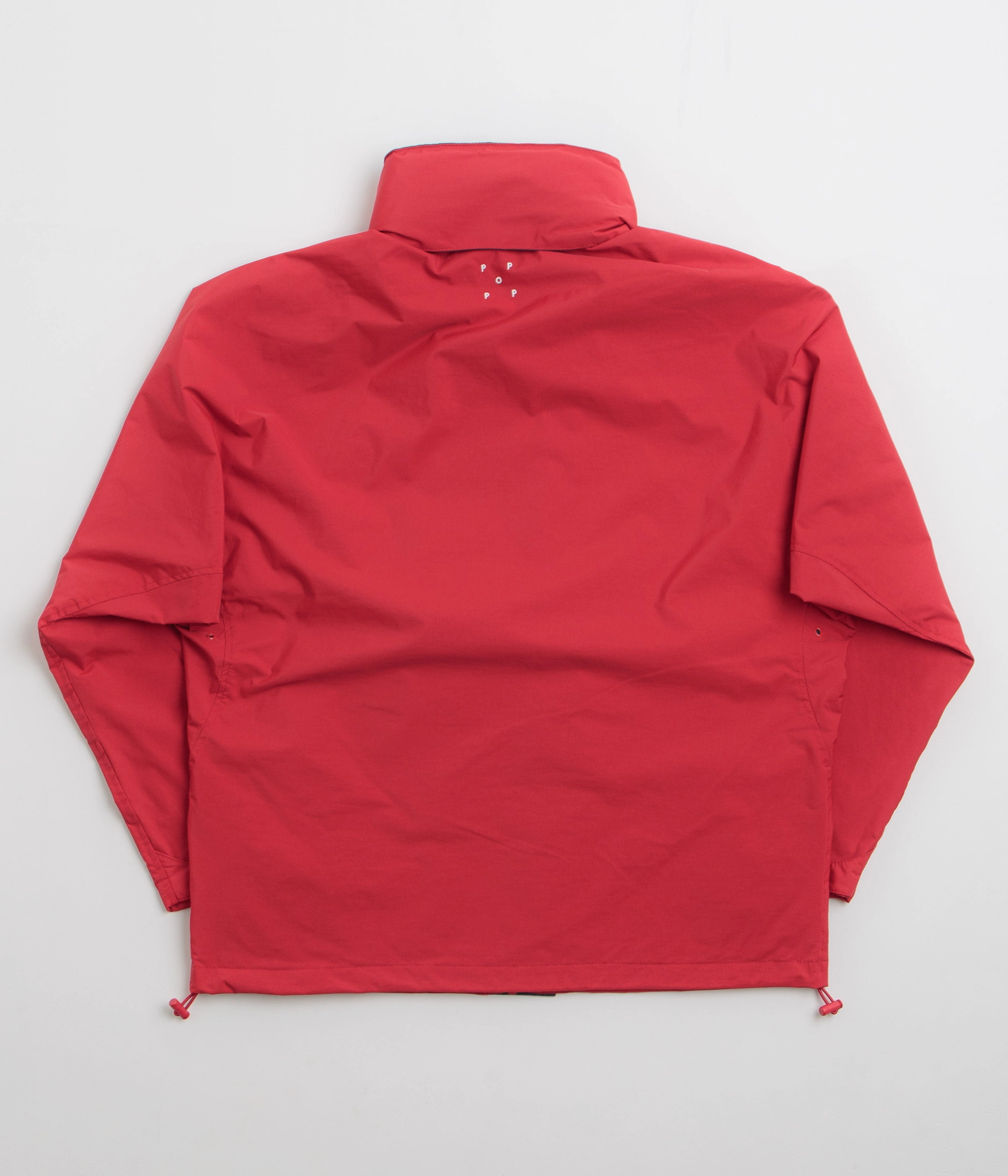 Pop Trading Company Nautical Jacket - Haute Red / Navy Utility Piece