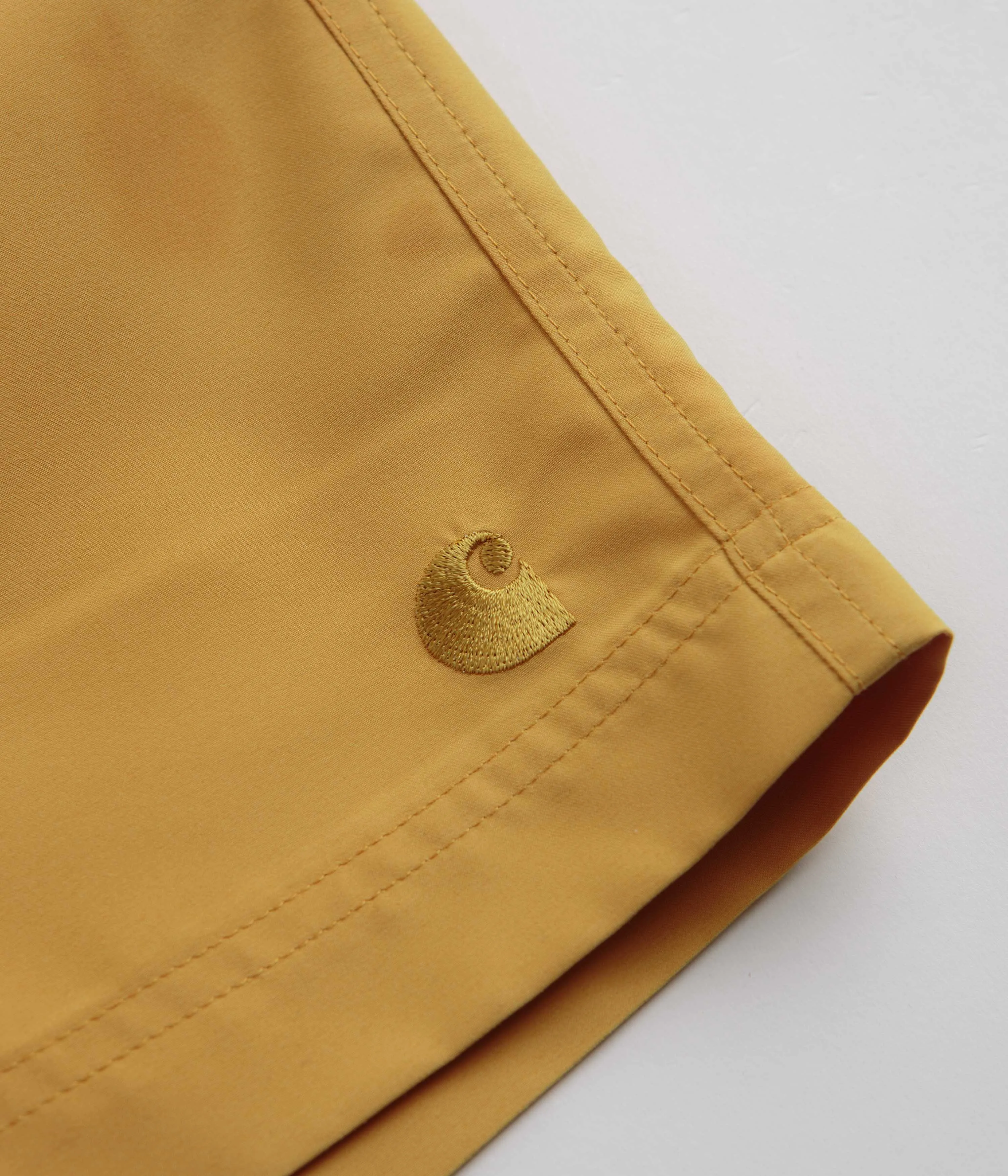 Carhartt Chase Swim Trunks - Sunray / Gold jewelry Leather Look