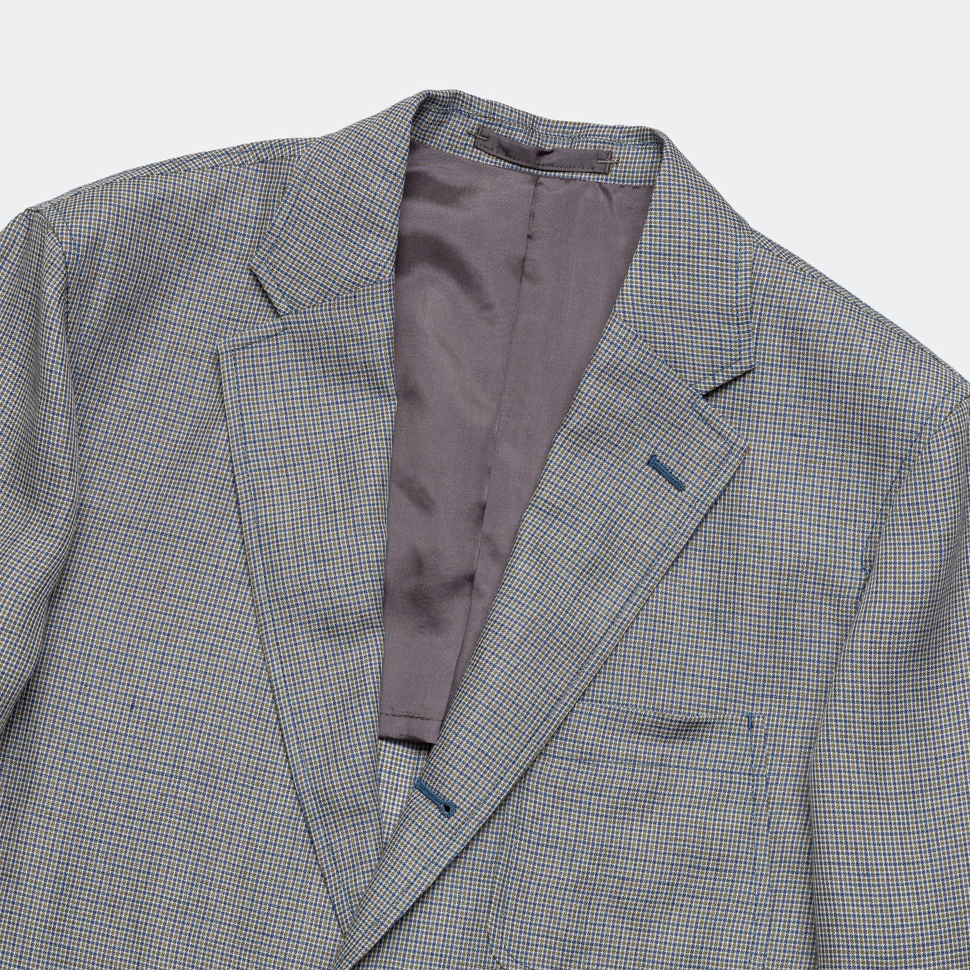 3B Box-fit Linen Cupra Gun Club Check - Grey Modern Street