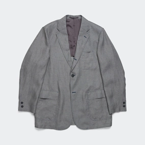 Simple Comfort 3B Box-fit Linen Cupra Gun Club Check - Grey