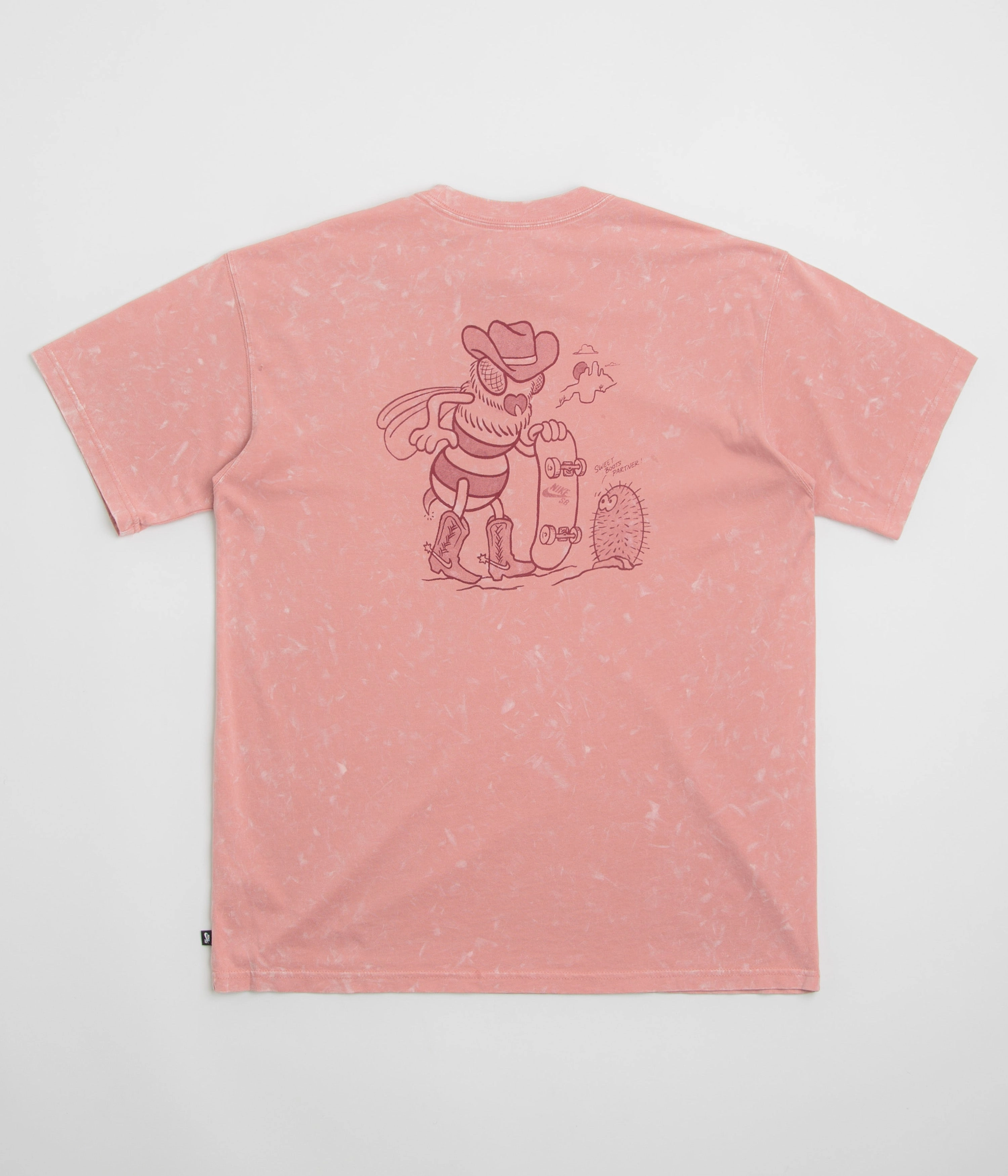 Nike SB Western Bee T-Shirt - Red Stardust Seasonal Layer