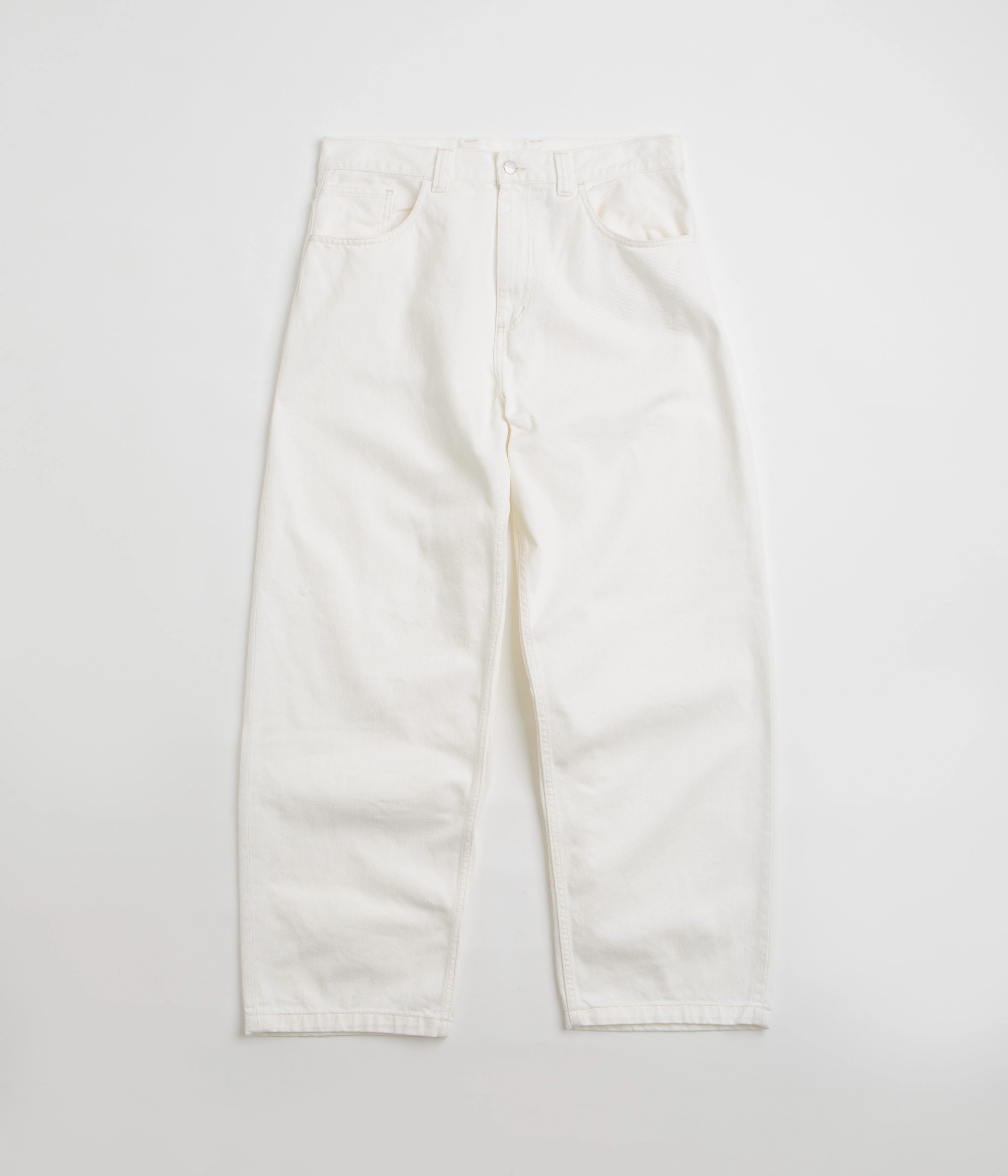 Carhartt Brandon Pants - White Rinsed Life Ready