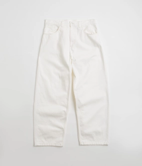Carhartt Brandon Pants - White Rinsed Life Ready