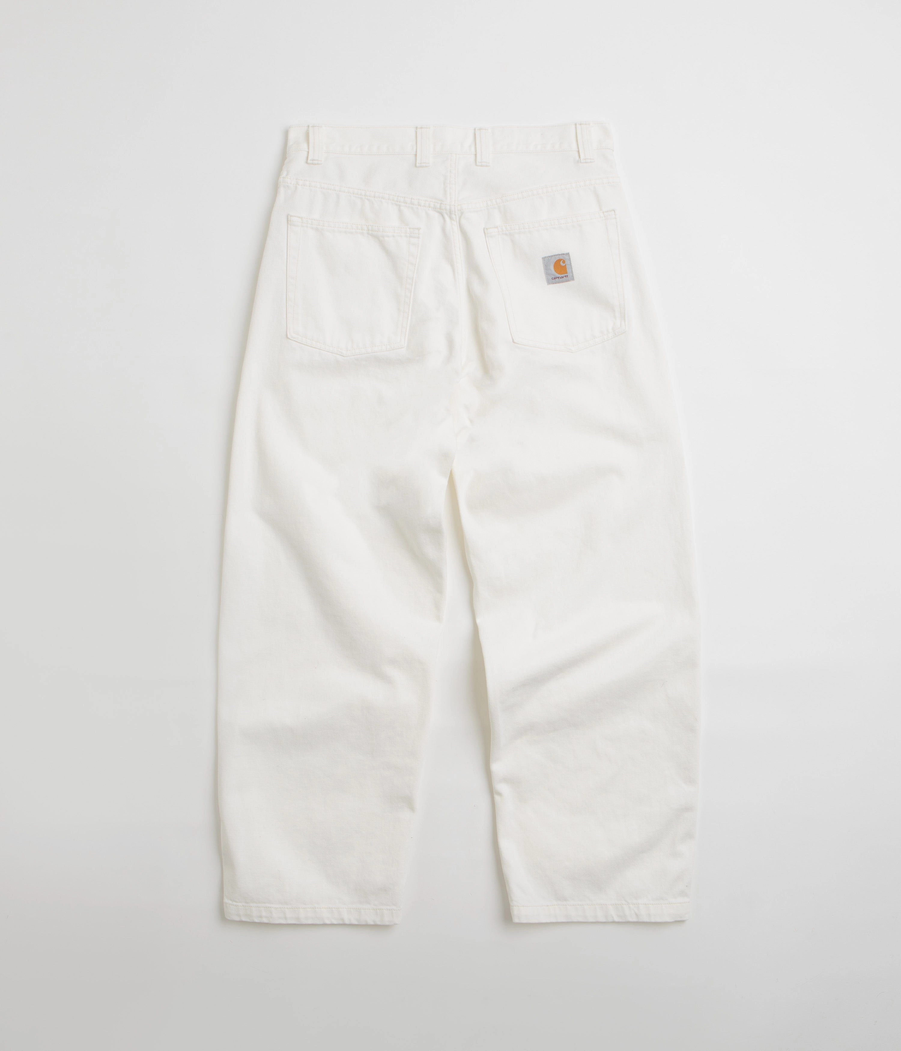 Carhartt Brandon Pants - White Rinsed Neutral Outfit Piece