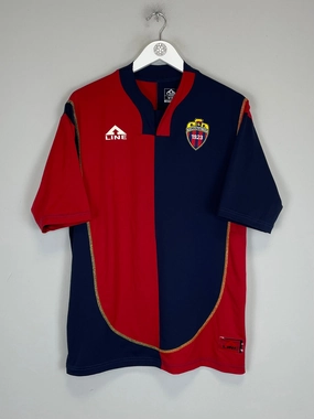2007/08 SAMBENEDETTESE HOME SHIRT (XL) LINE Reinforced Hemlines Compact Yarn Durability