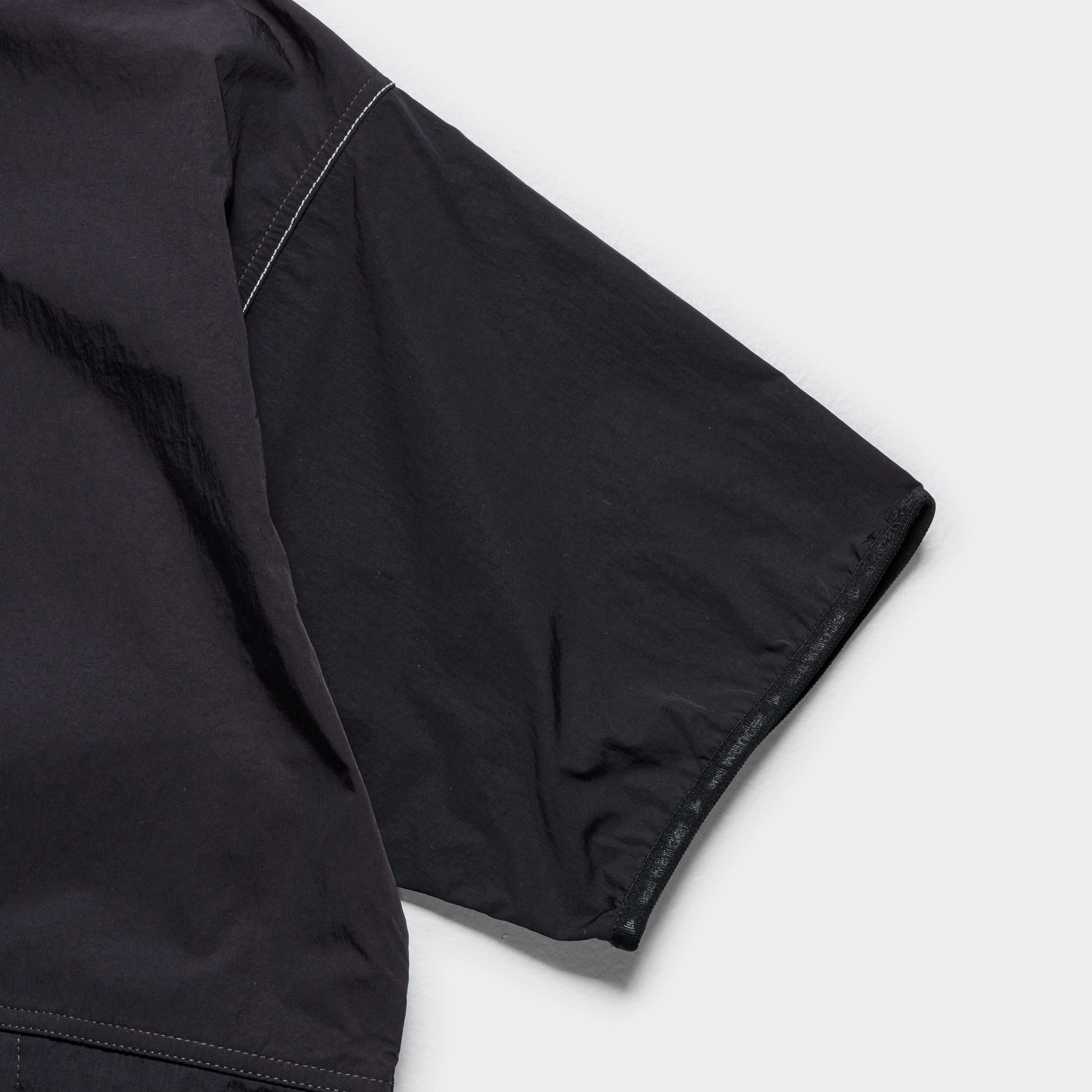 Animal print wildness Patchwork Wind Tee ?? and wander - Black