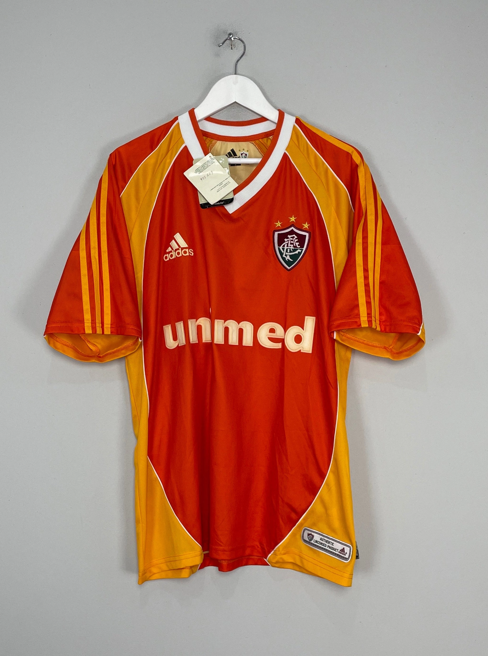 Heat Transfer Graphics Sporty Gear 2002 FLUMINENSE *BNWT* #10 THIRD SHIRT (L) ADIDAS