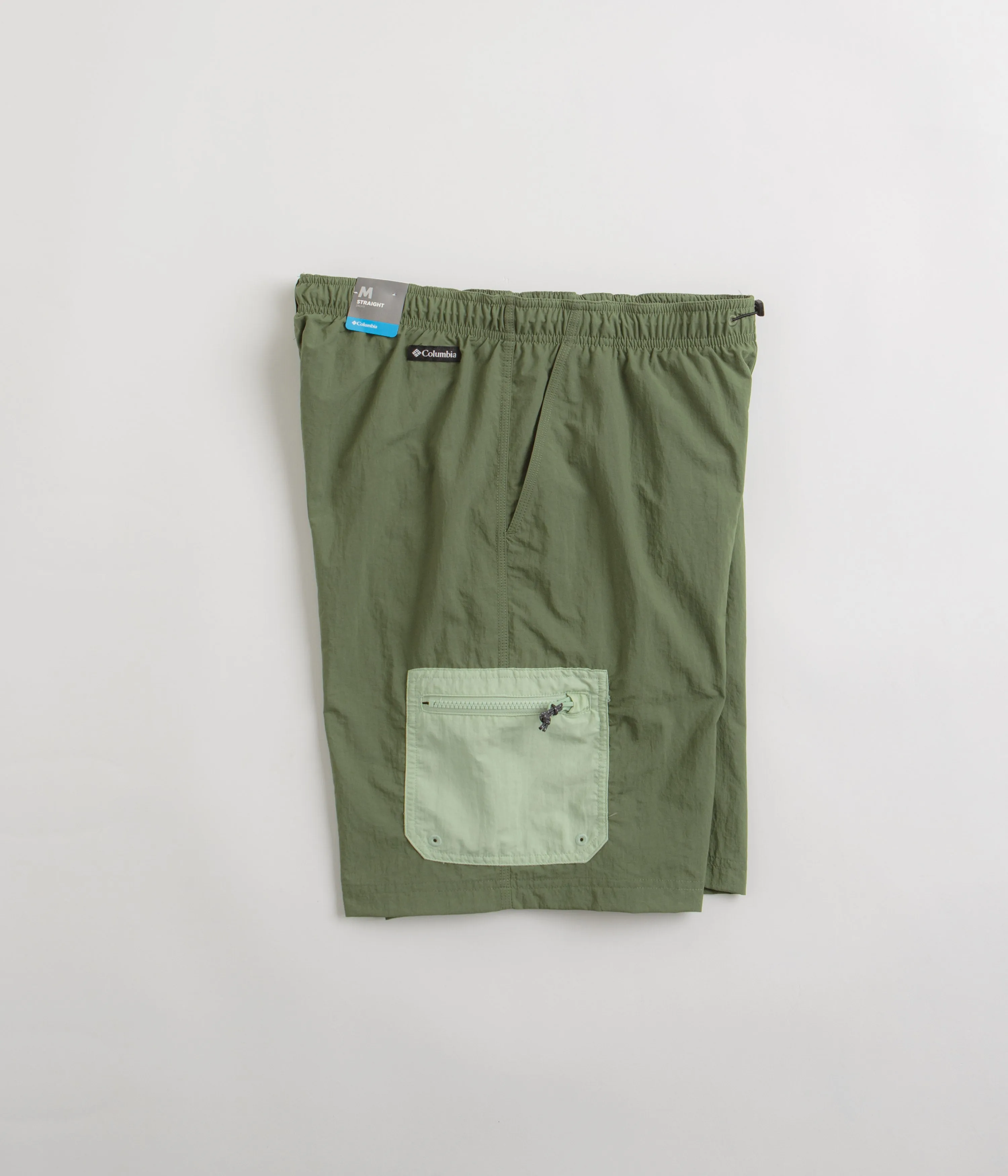 QuickDryTechnology Columbia Summerdry Brief 9" Shorts - Canteen / Sage Leaf