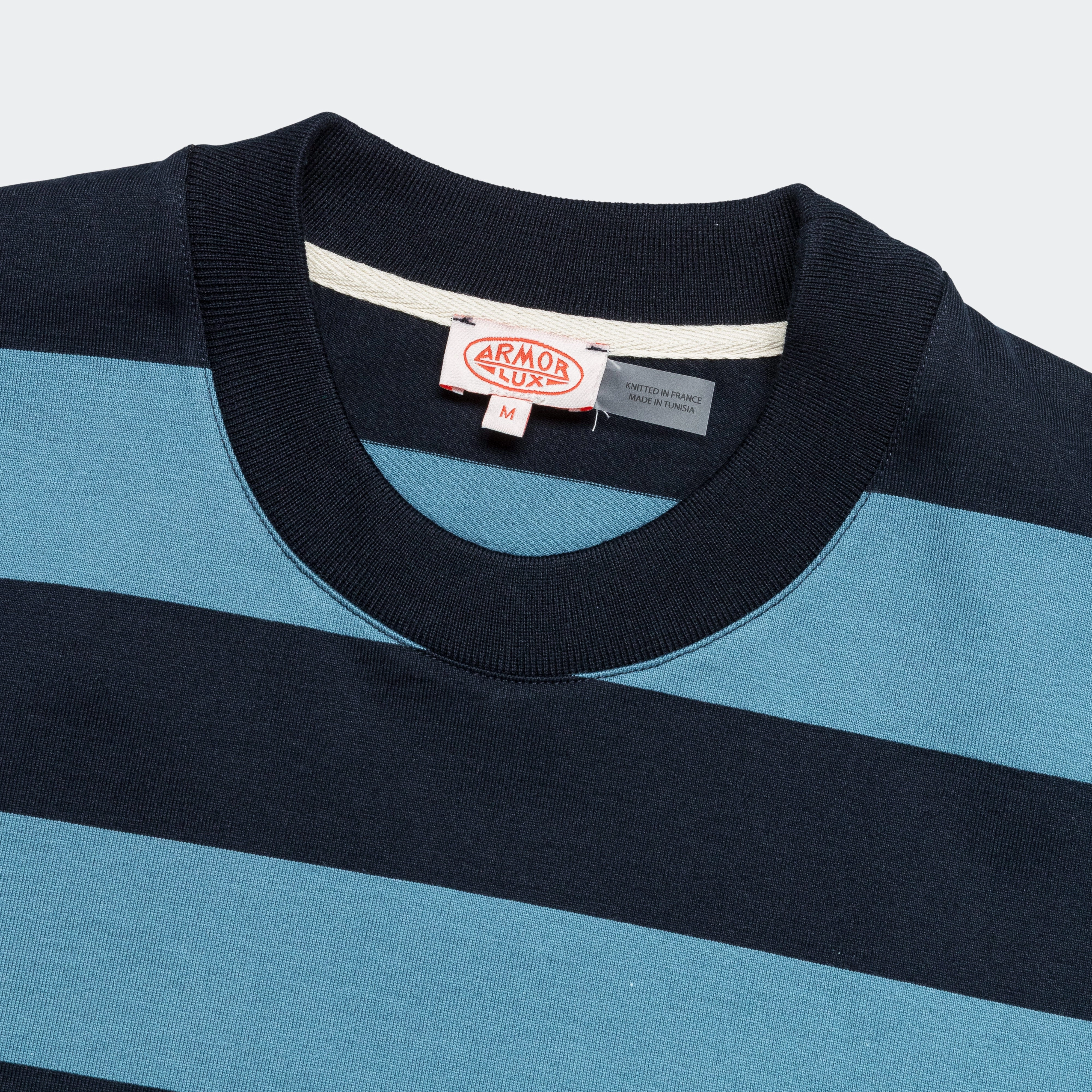 Heritage Mariniere LS T-Shirt - Rich Navy/Winter Blue Quick Dry Technology Effortless Fashion