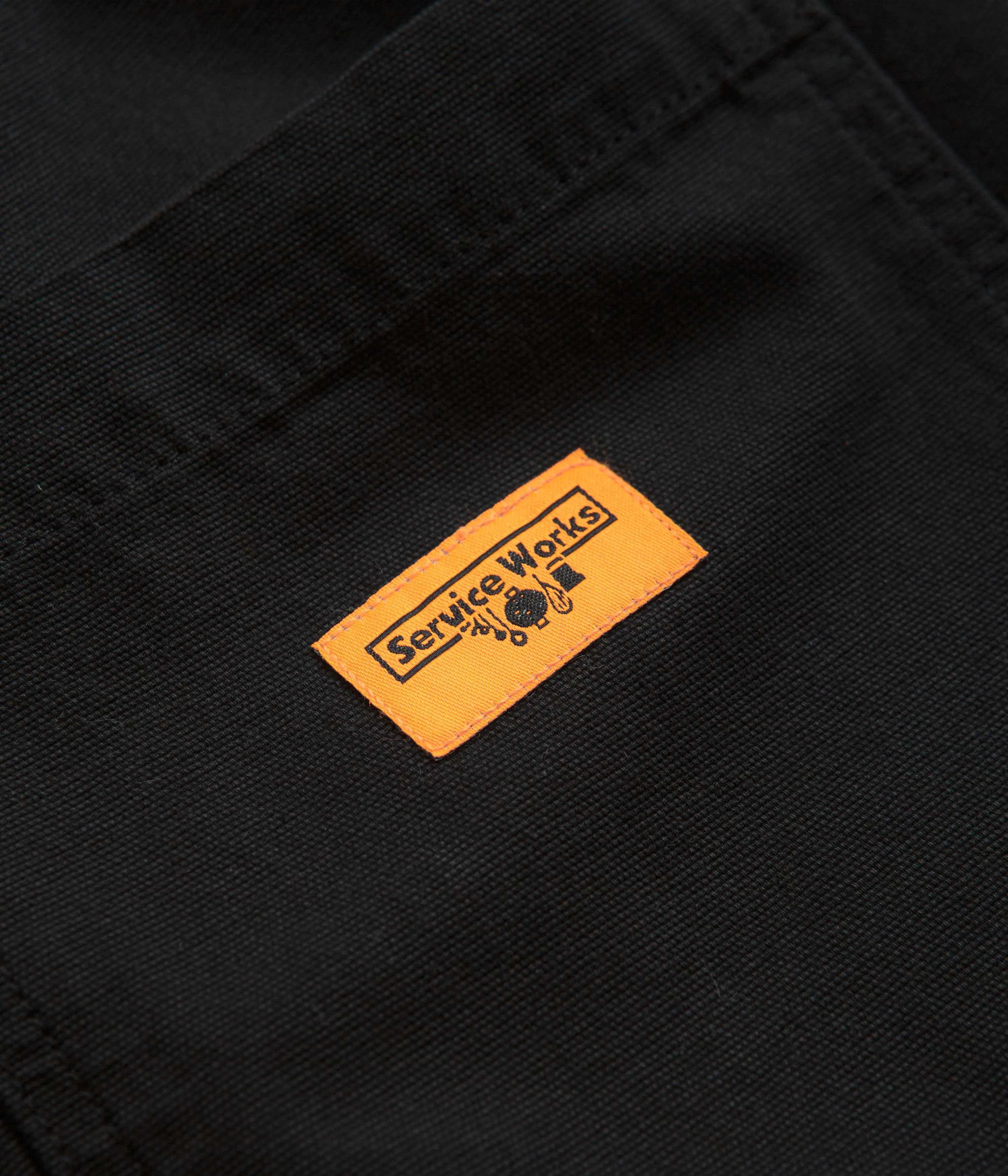 Coastal Style Service Works Classic Chef Shorts - Black