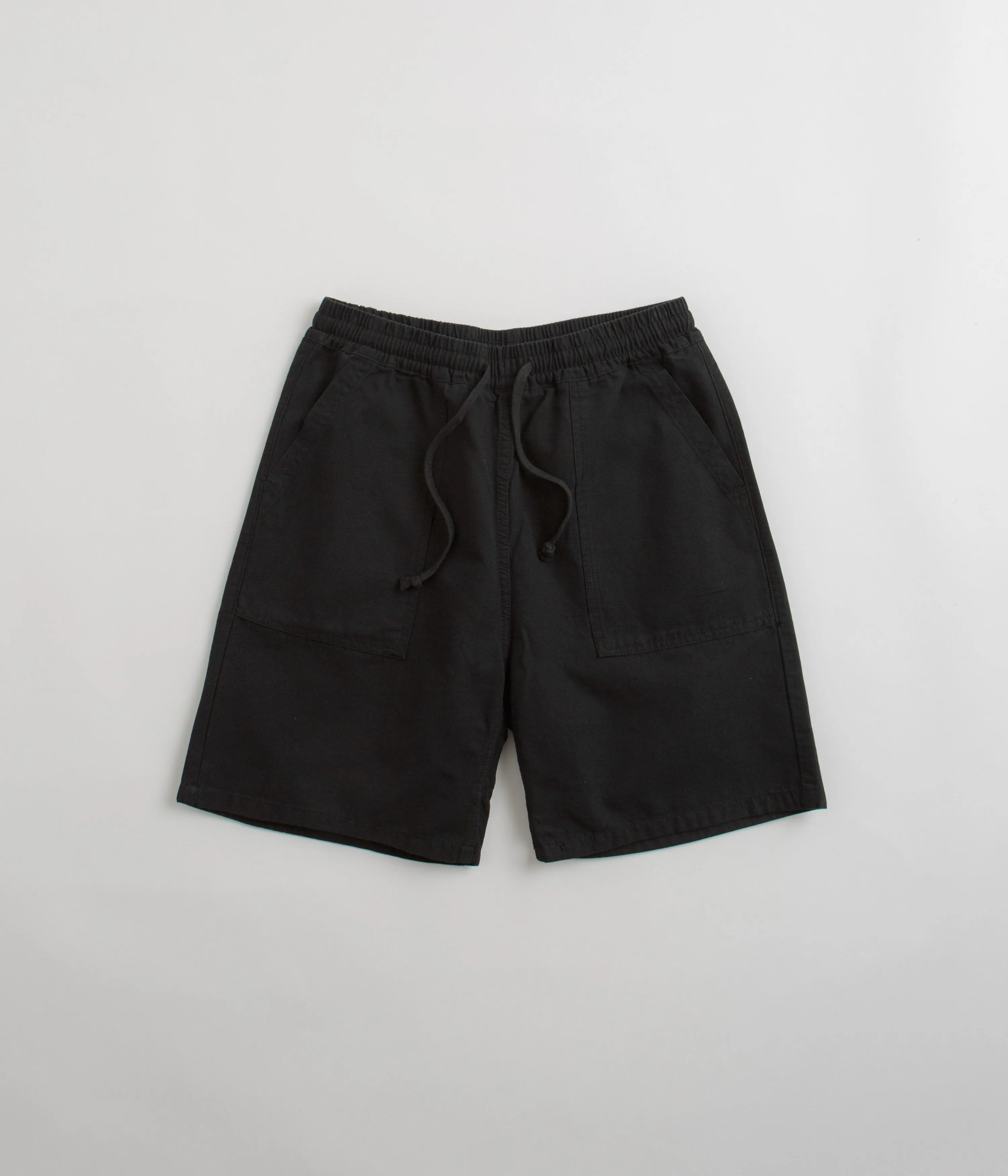 Service Works Classic Chef Shorts - Black Reflective details Camping Gear