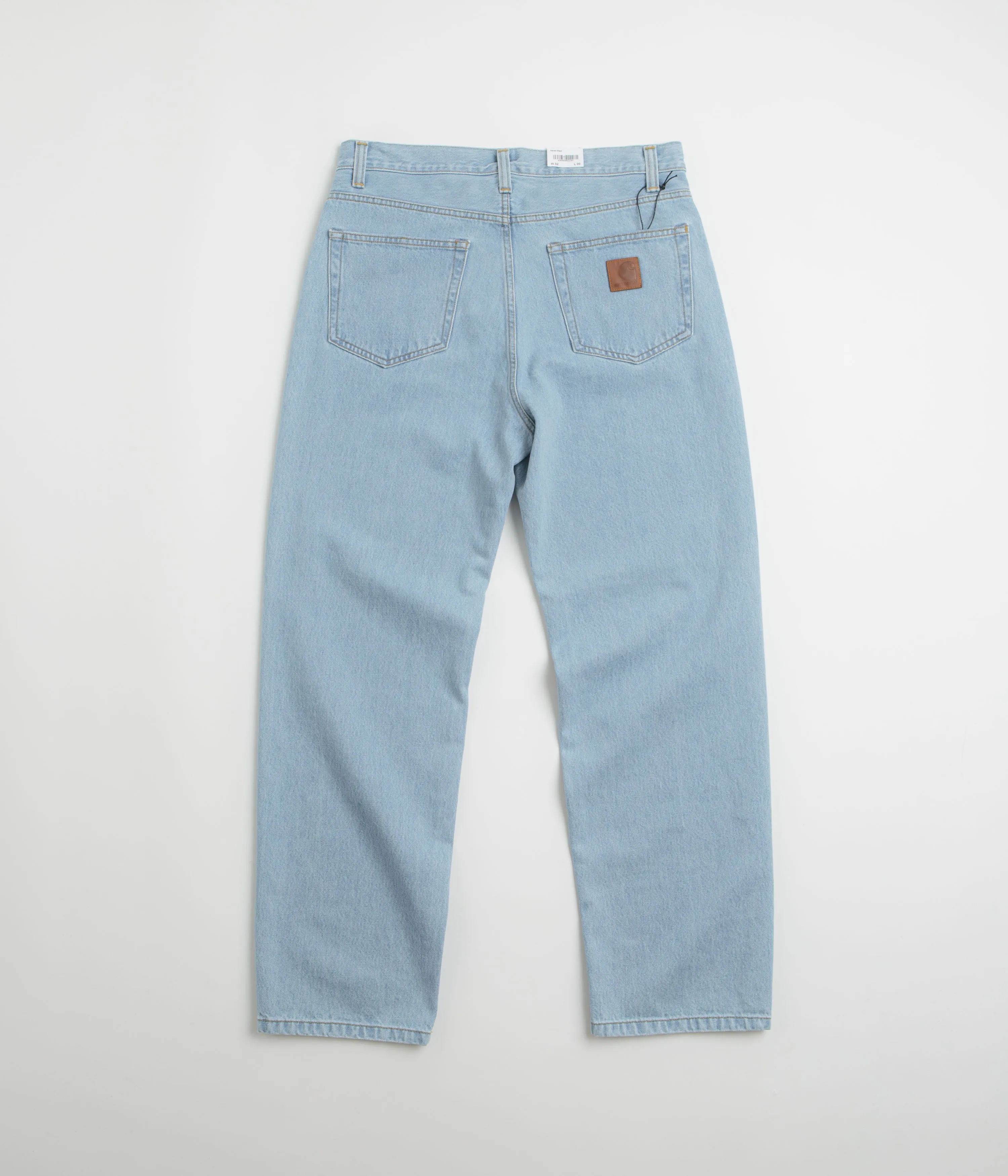 Carhartt Aaron Pants - Stone Bleached Blue Casual Style Fit For Life