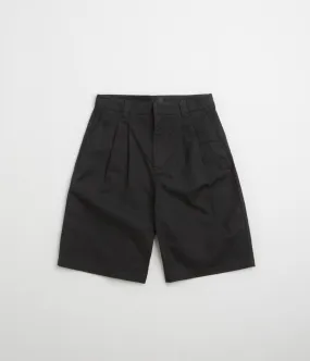 Frictionless Movement Adaptive Tension Control Rassvet Pleated Work Shorts - Black