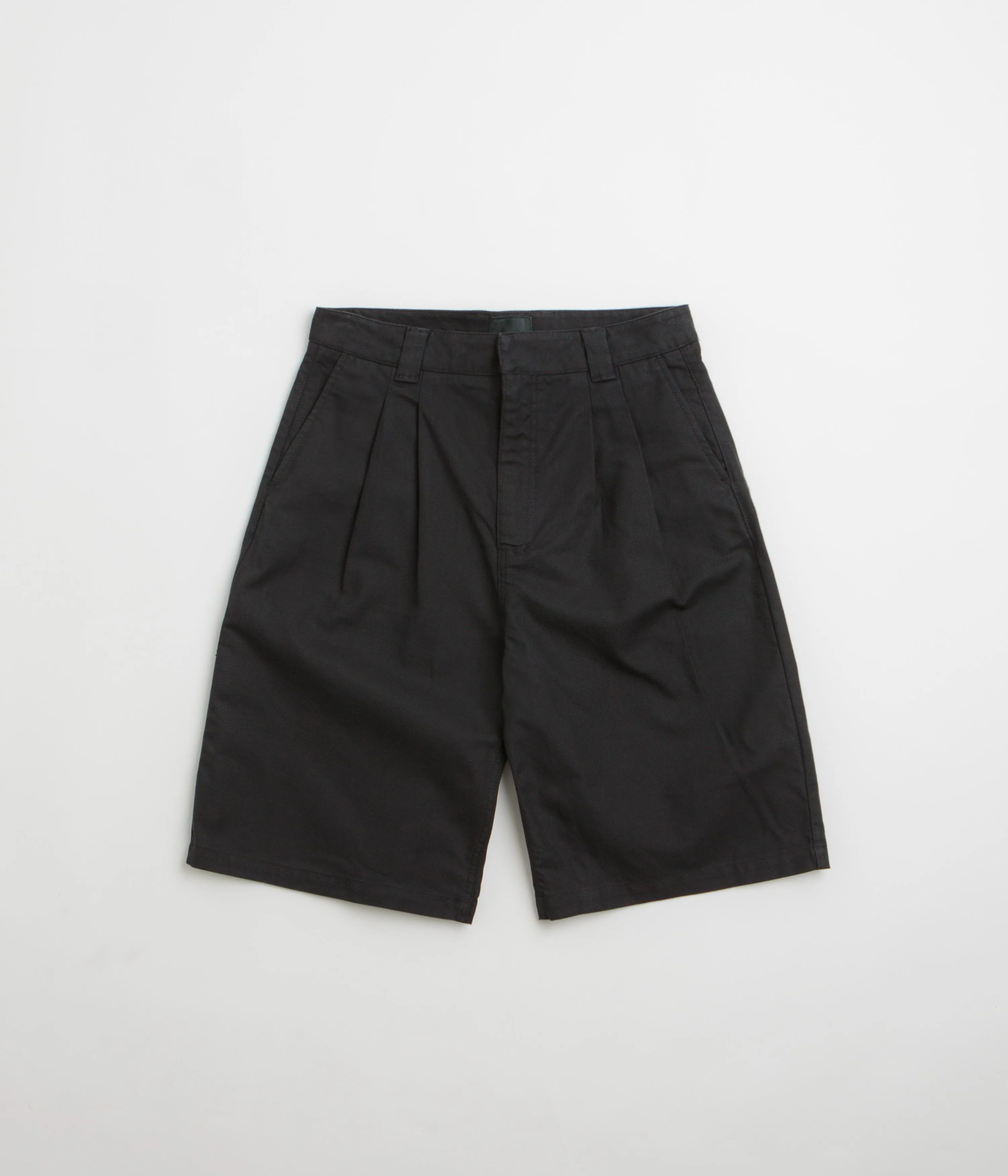 Frictionless Movement Adaptive Tension Control Rassvet Pleated Work Shorts - Black