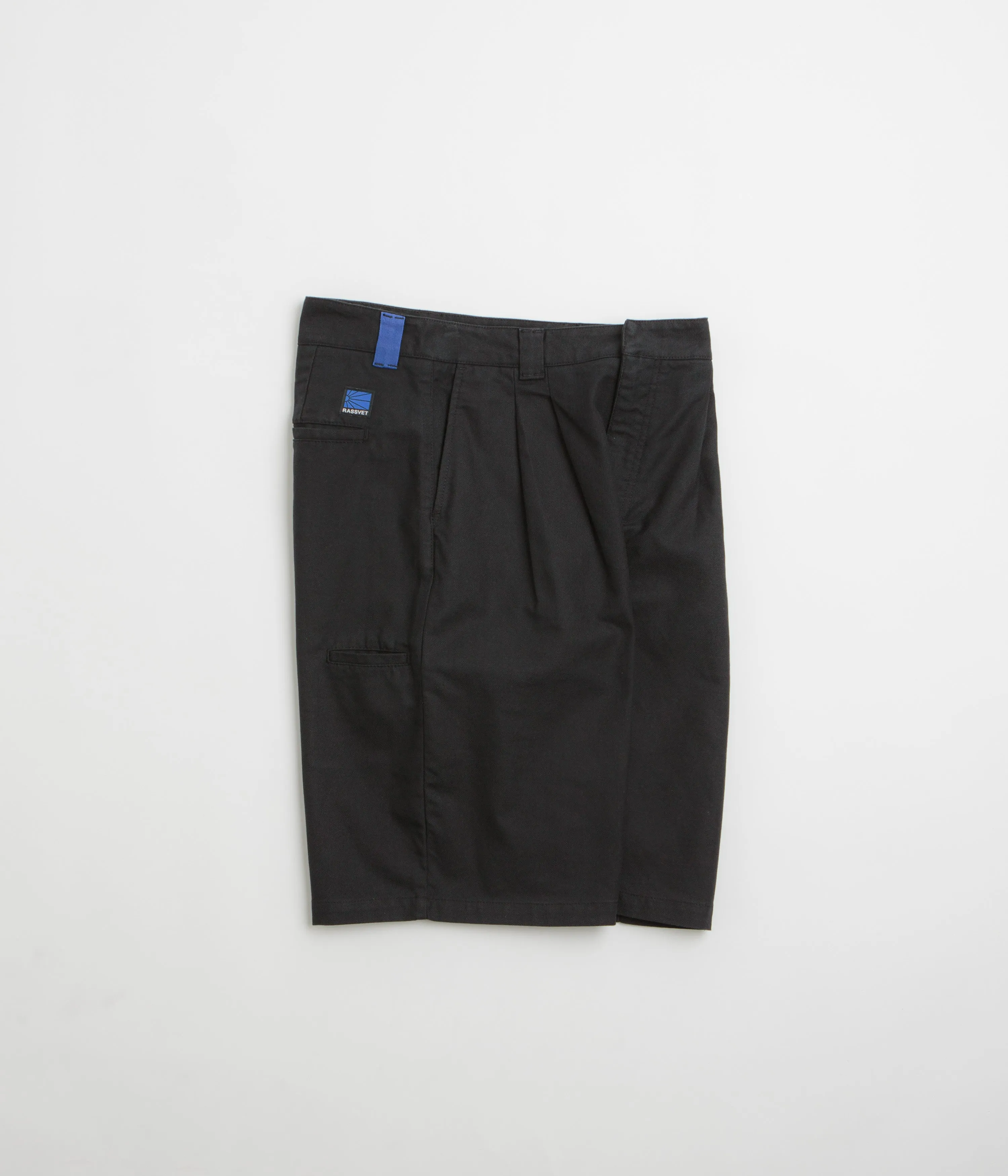 Trendy Look Rassvet Pleated Work Shorts - Black