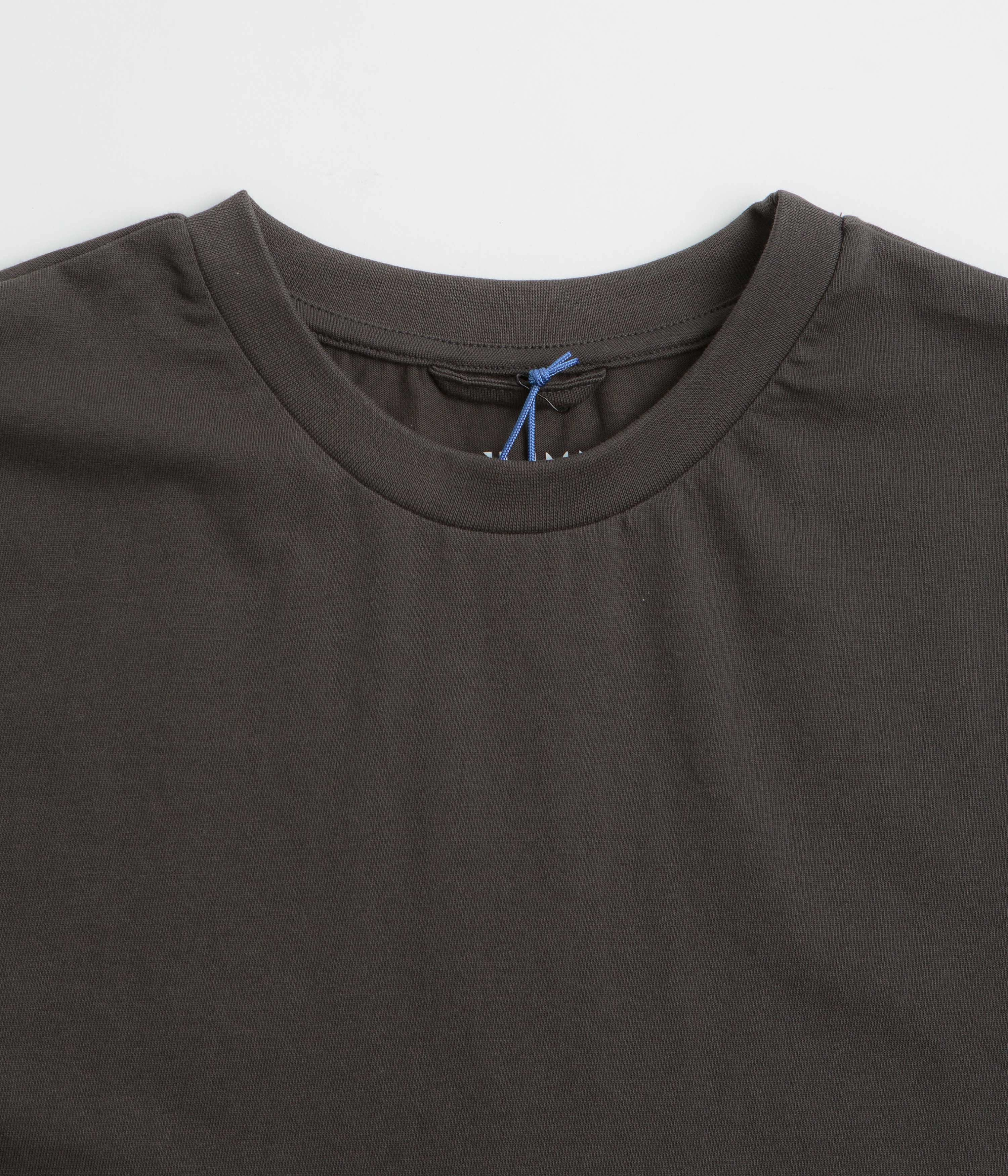 Uskees 7006 T-Shirt - Faded Black Fashion Fit Crew Neck Design