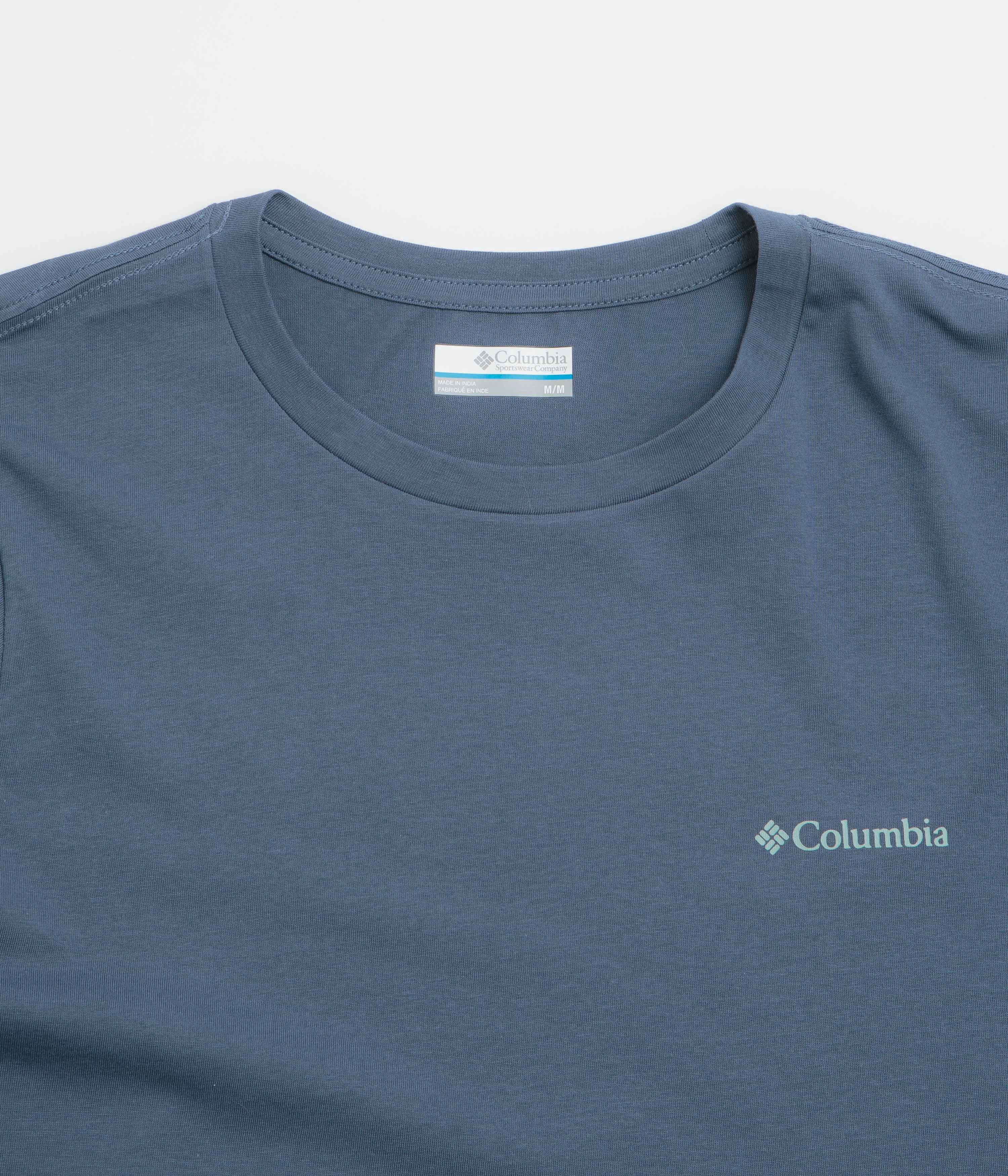 Columbia Rapid Ridge Back Graphic II T-Shirt - Dark Mountain / Amazing Heights Functional Wearable Comfortable Piece