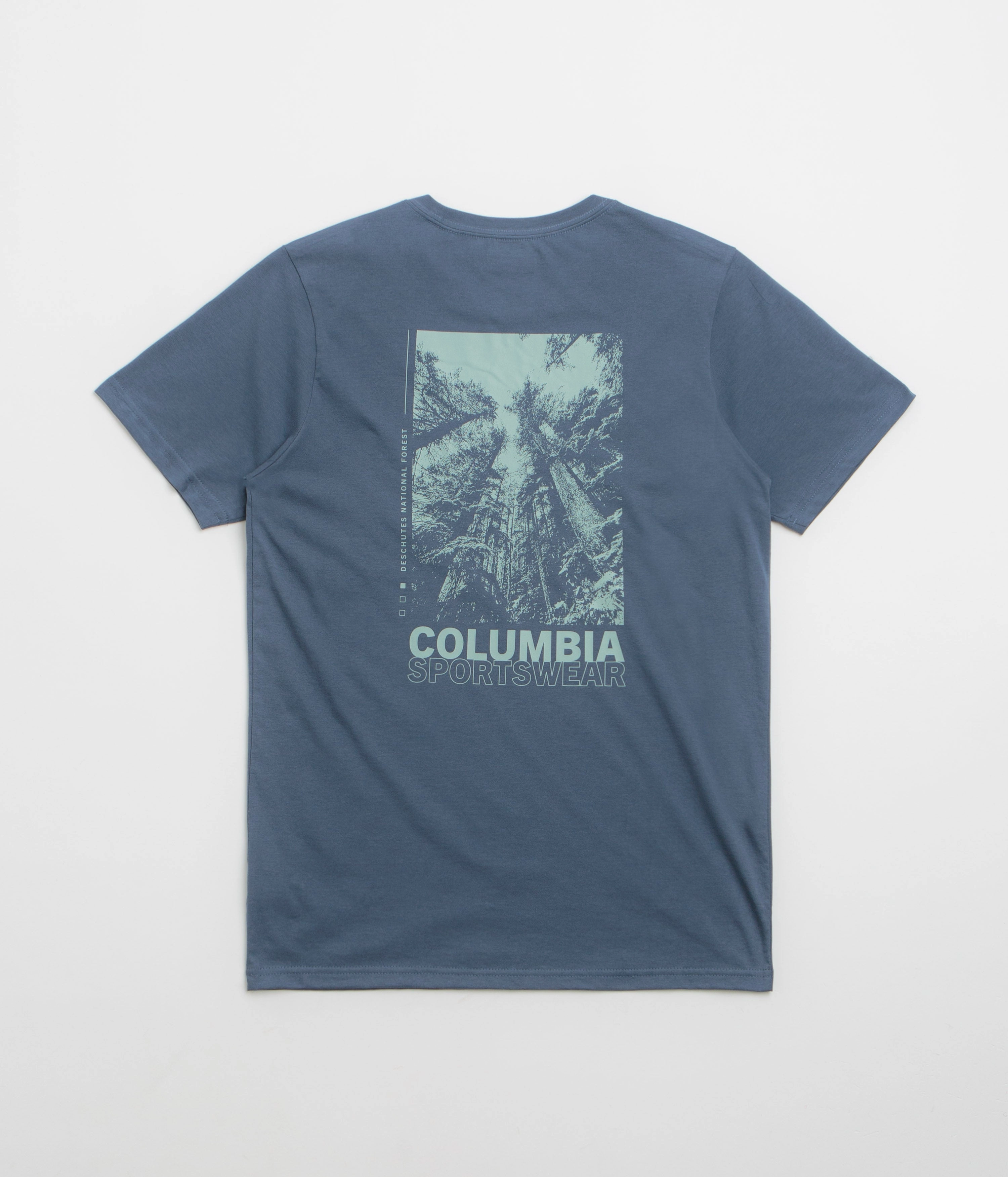 Columbia Rapid Ridge Back Graphic II T-Shirt - Dark Mountain / Amazing Heights contrast Universal Silhouette